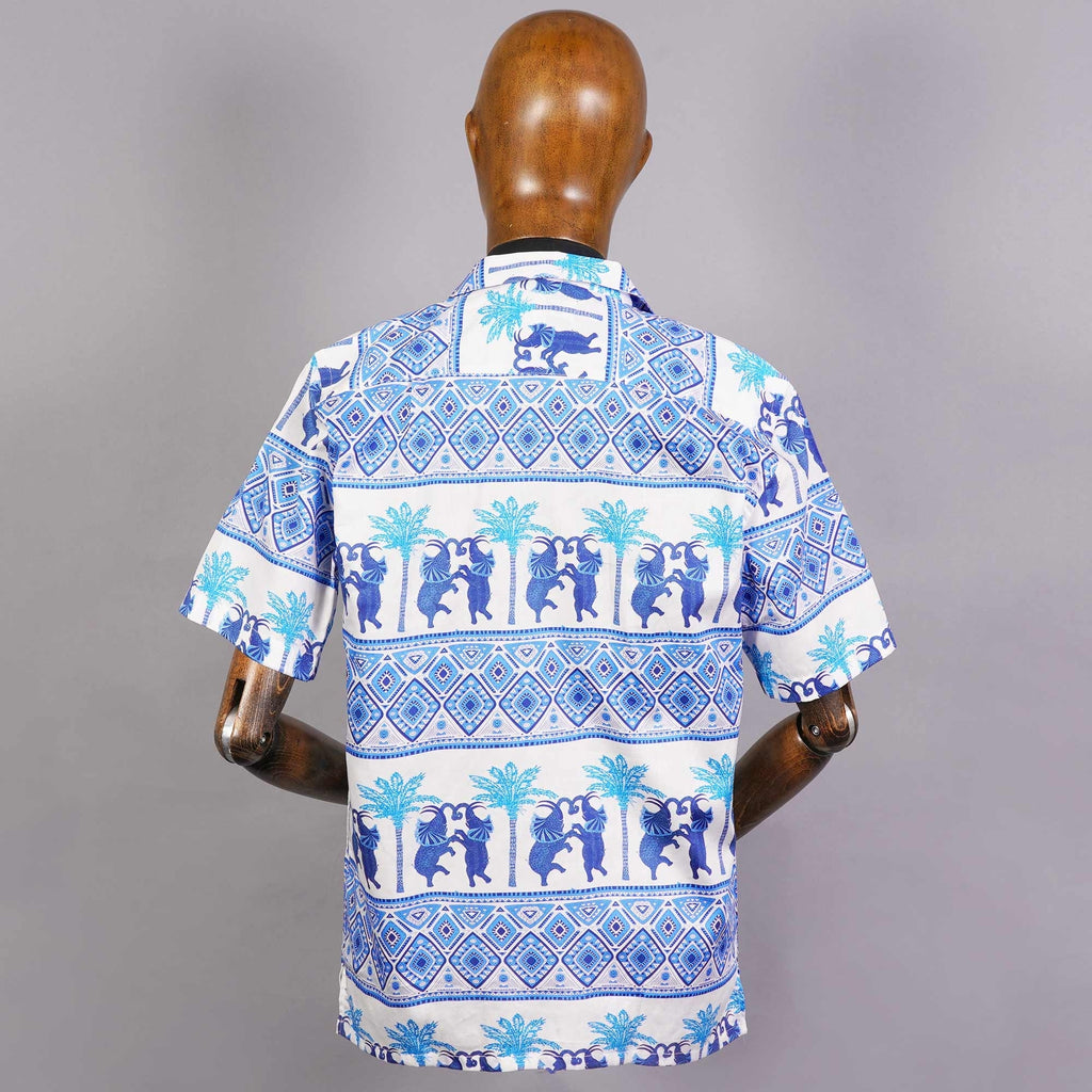 None Of The Above Camicia Bowling Shirt - White
