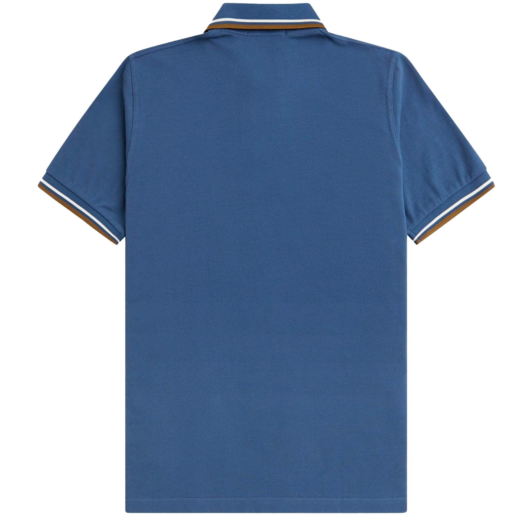 Fred Perry Reissues M12 Twin Tipped Polo Shirt - Midnight