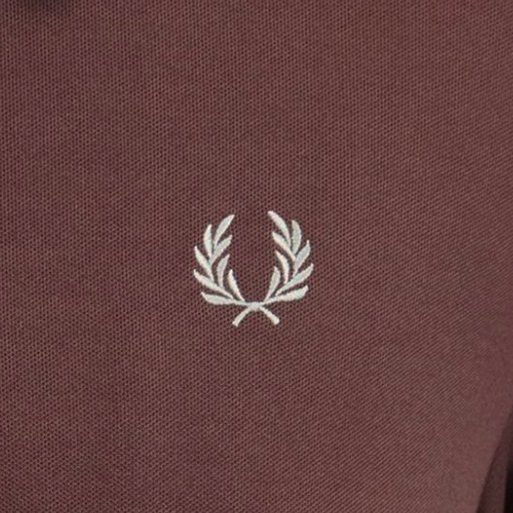 Fred Perry Tape Detail Collared Track Jacket - Carrington Brick
