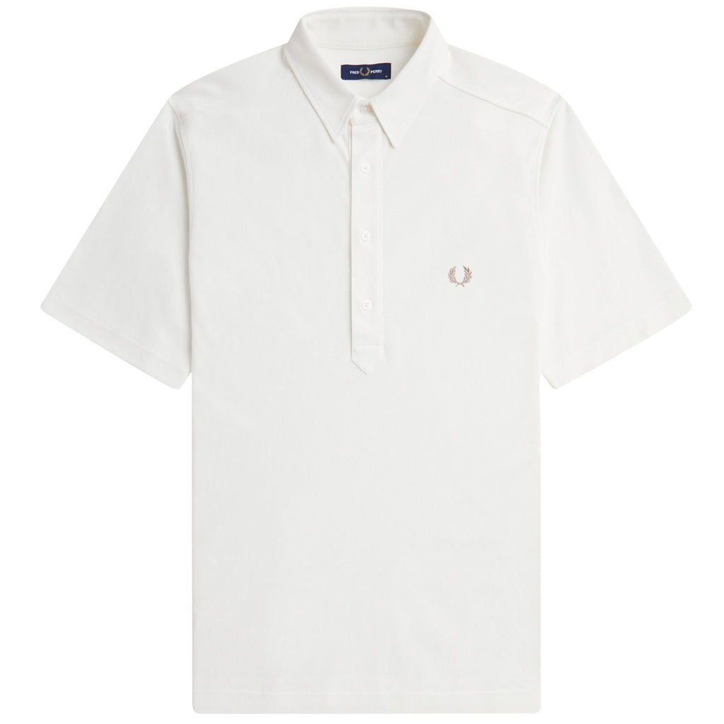 Fred Perry Pullover Shirt - Snow White