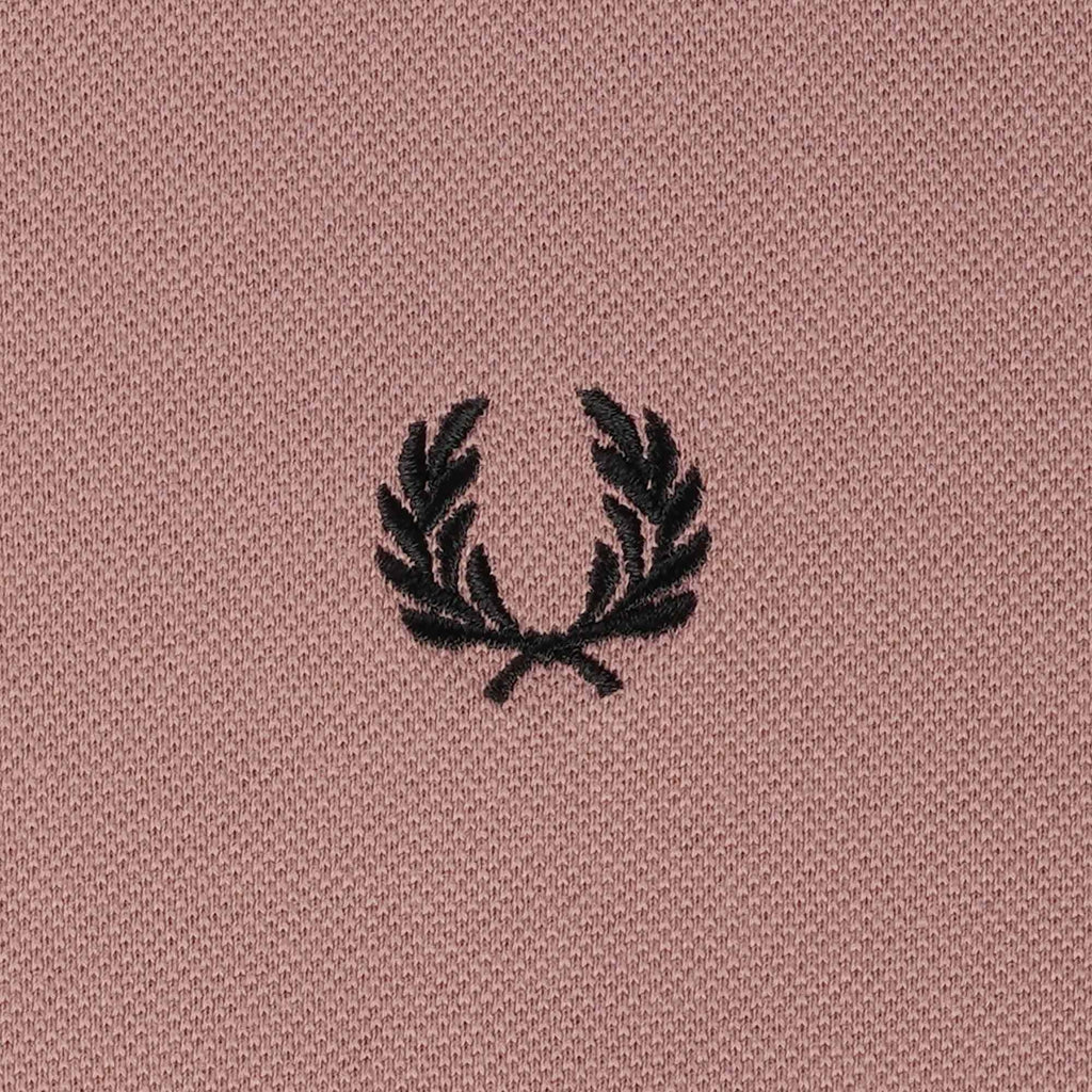 Fred Perry M3600 Twin Tipped Polo Shirt - Dark Pink