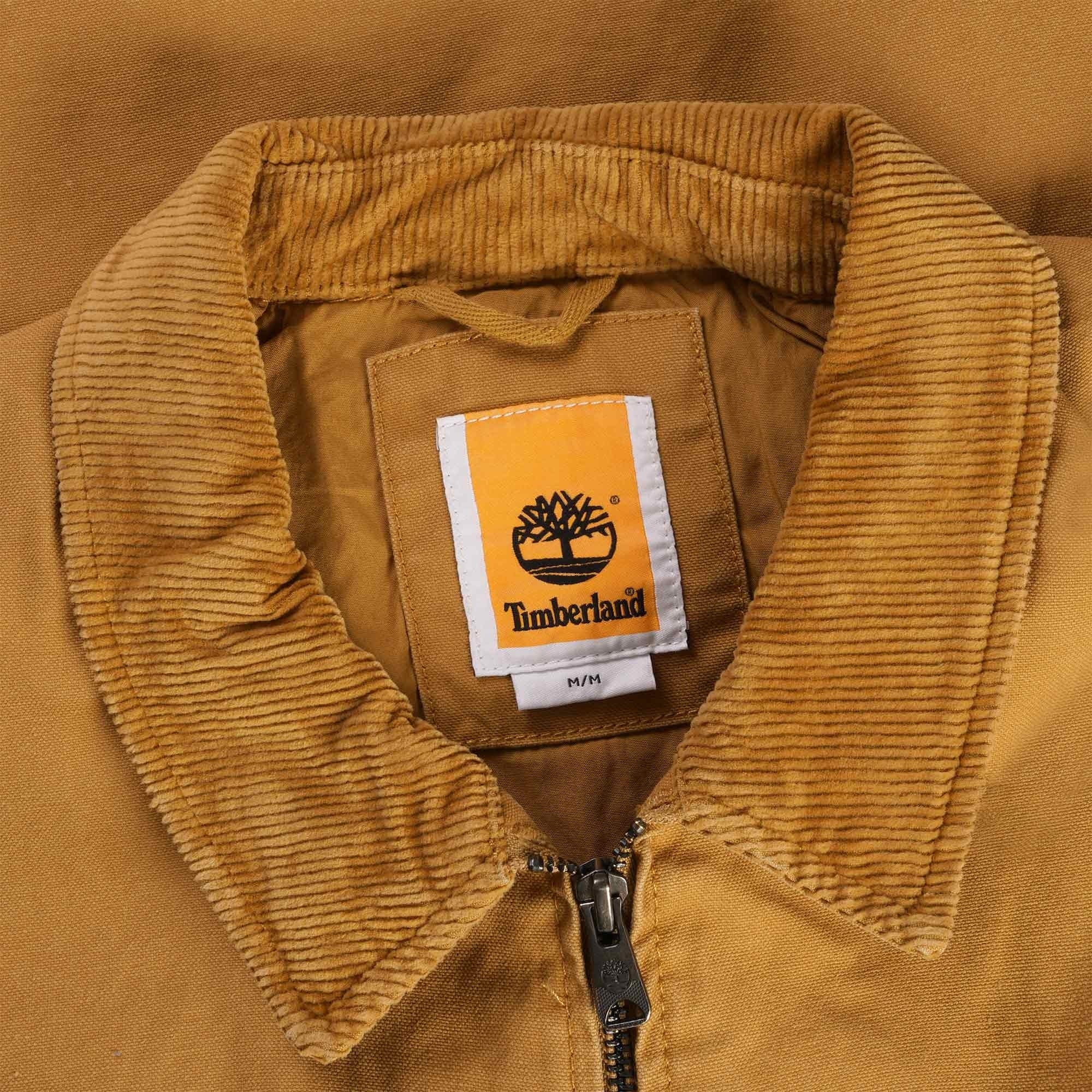 Timberland Washed Canvas Jacket - Wheat