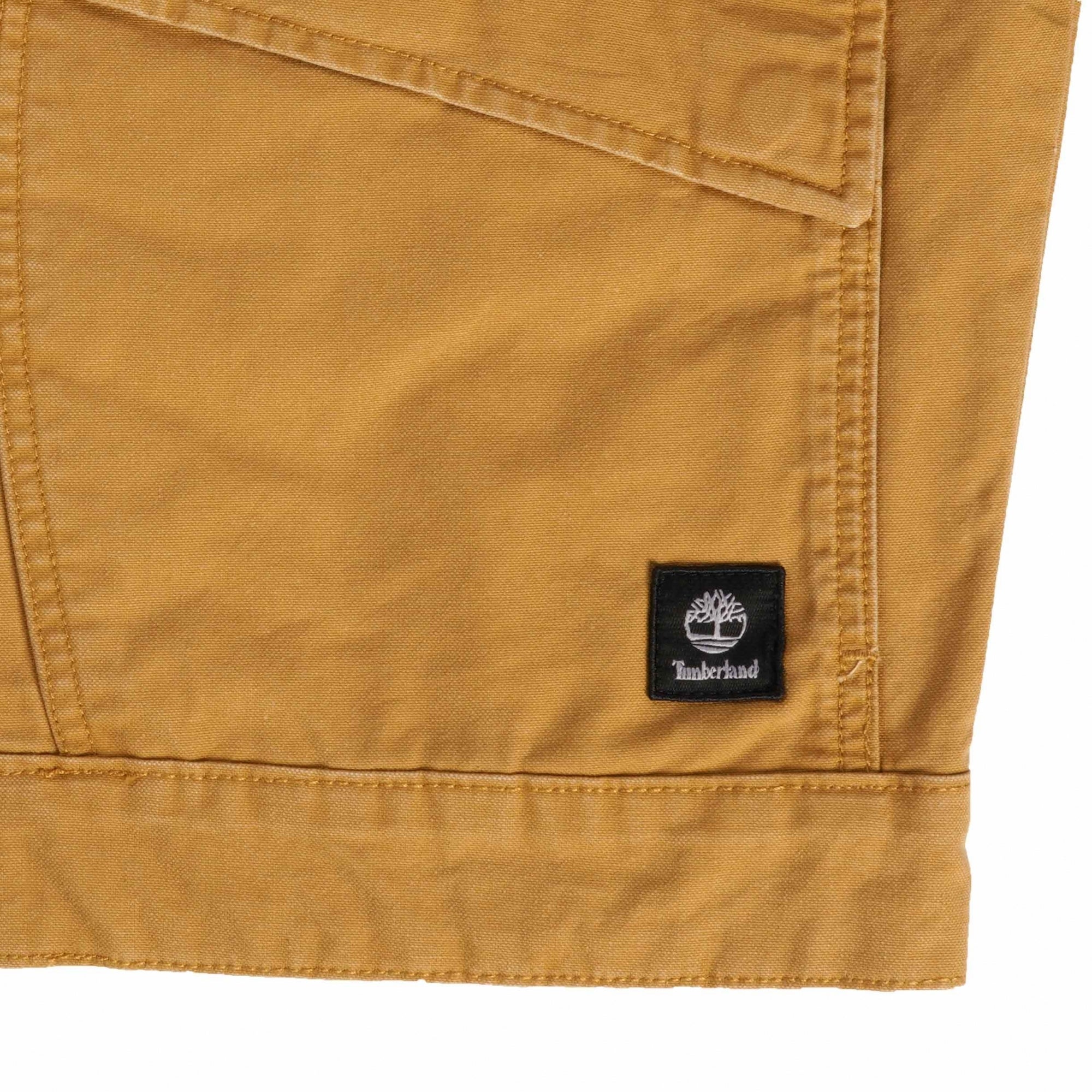 Timberland Washed Canvas Jacket - Wheat