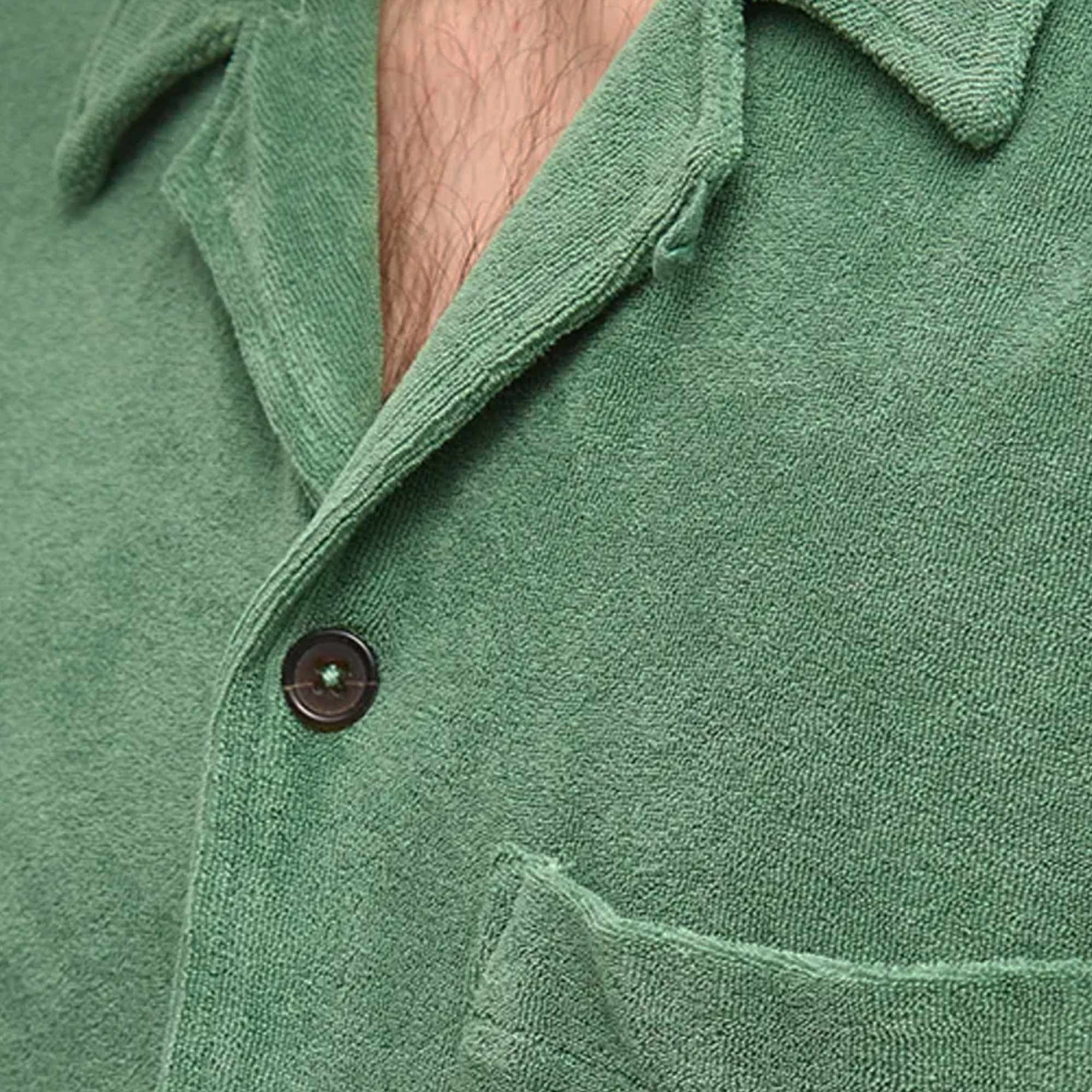 Universal Works Island Shirt - Green