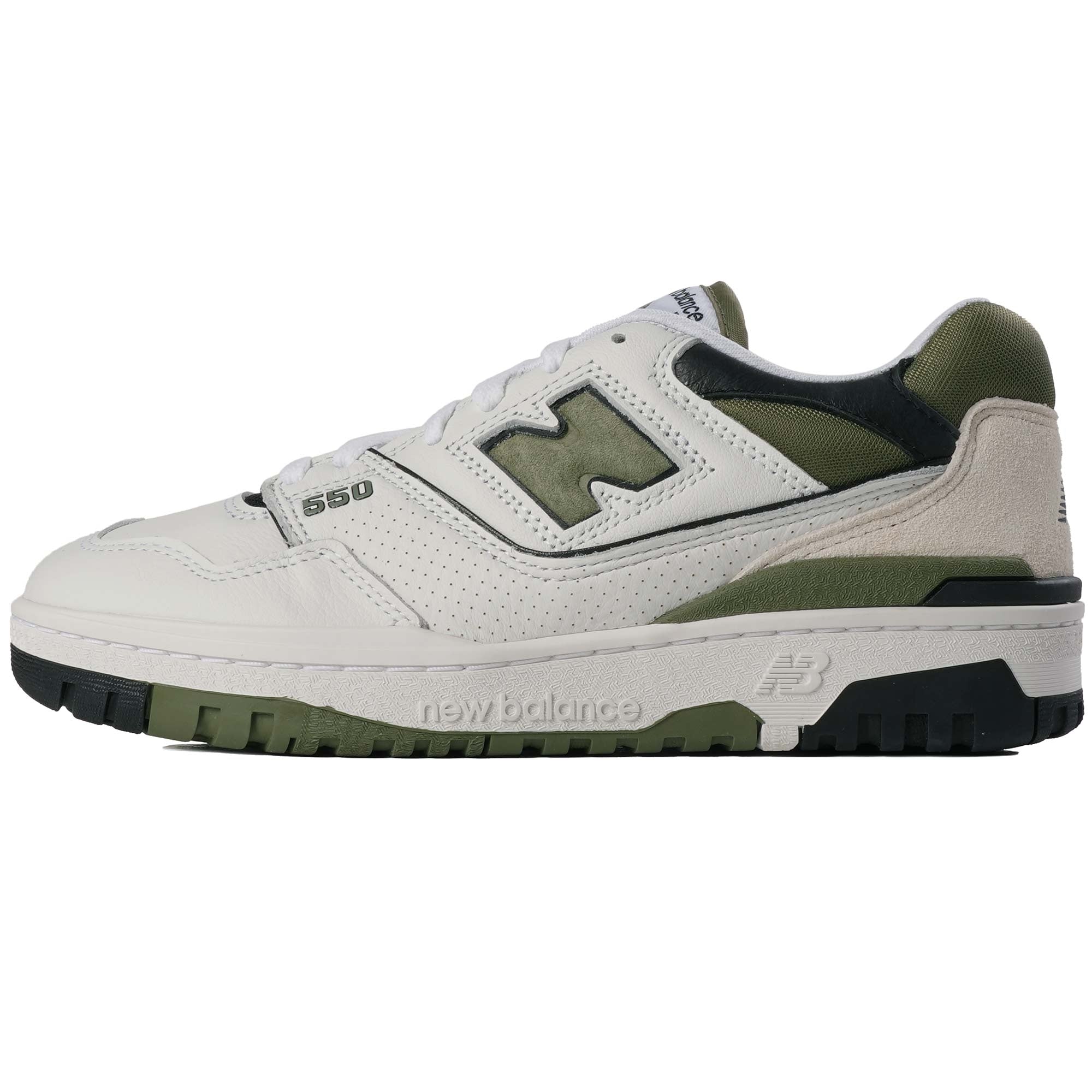 New Balance 550 - White and Green