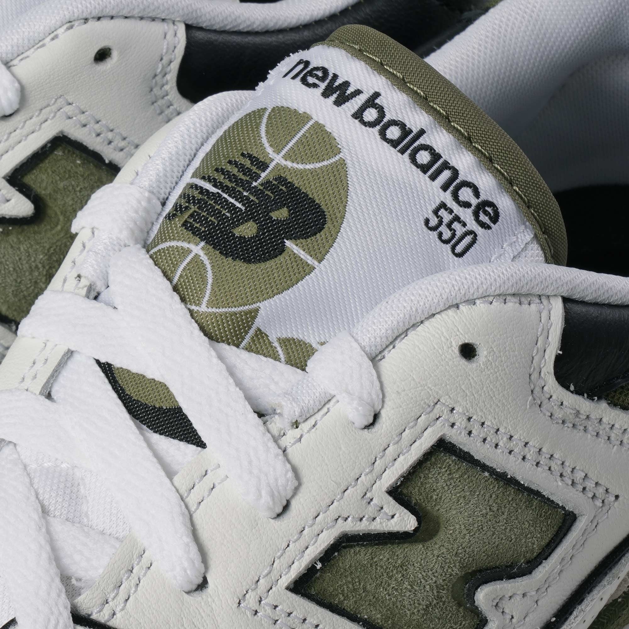 New Balance 550 - White and Green