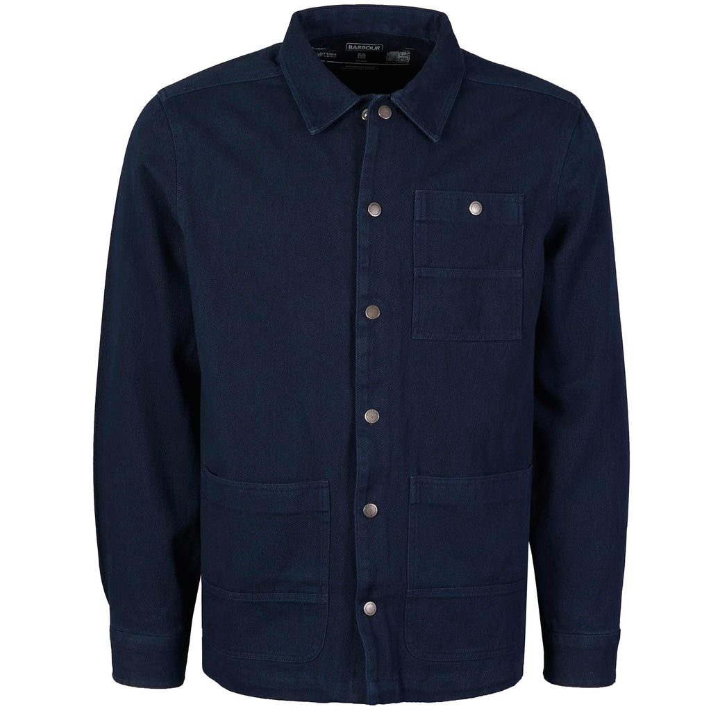 Barbour International Josh Overshirt - Dress Blue