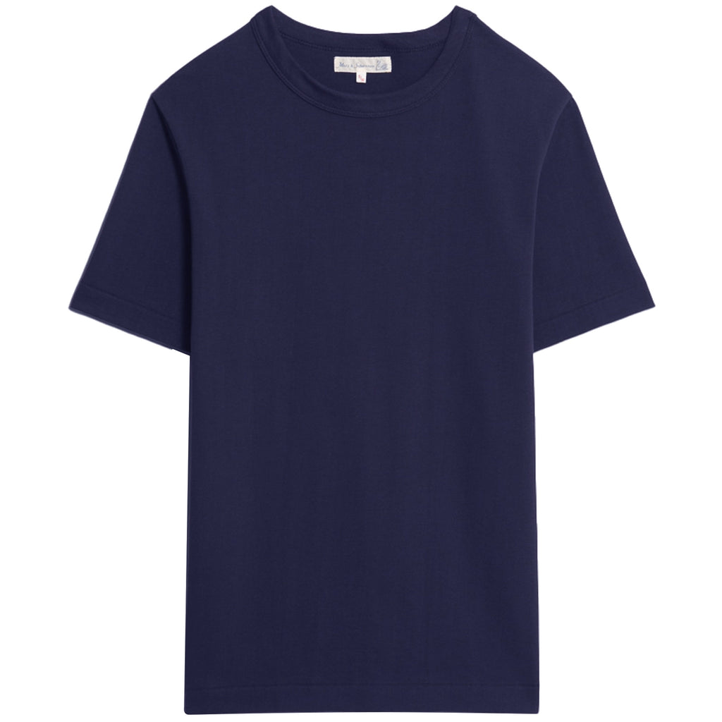 Merz b Schwanen Crewneck T-shirt - Ink Blue