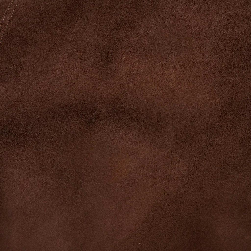 Nudie Jeans Dante Suede Jacket - Dark Brown