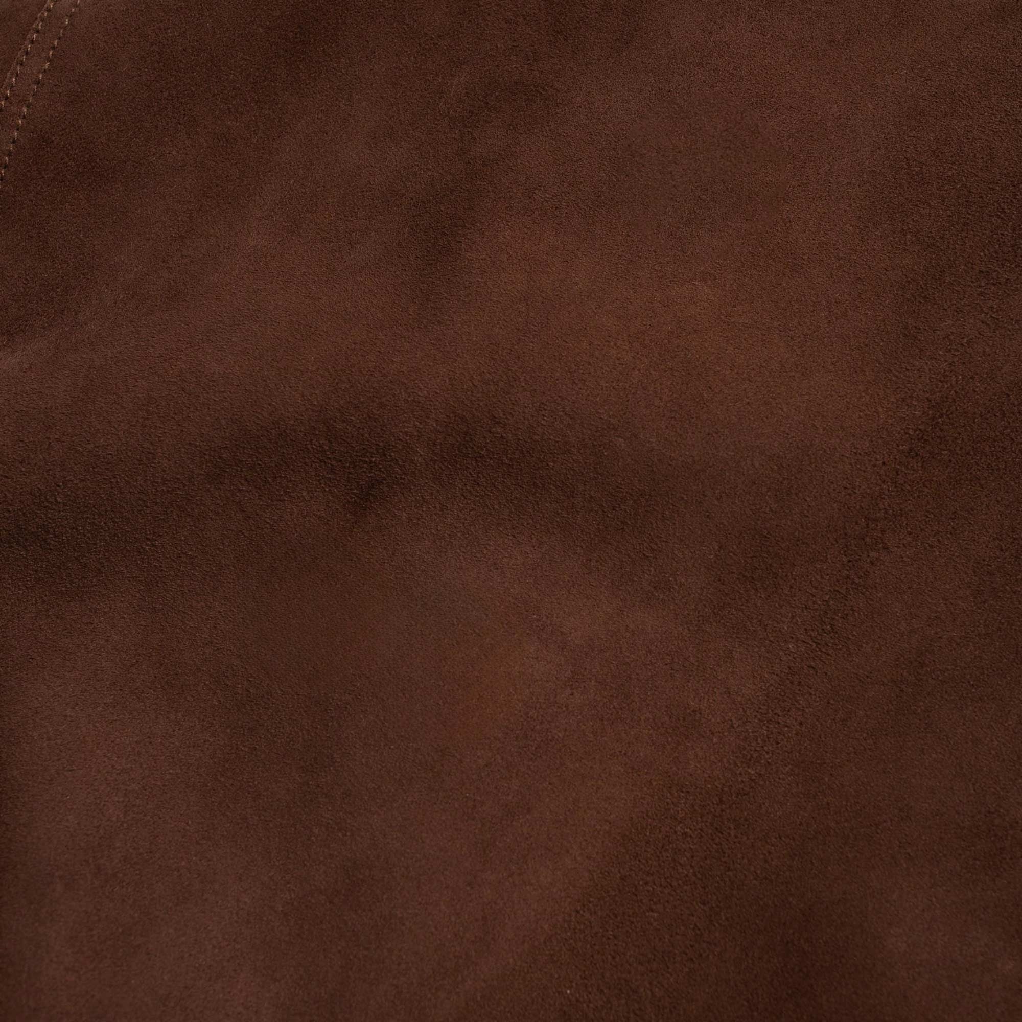 Nudie Jeans Dante Suede Jacket - Dark Brown