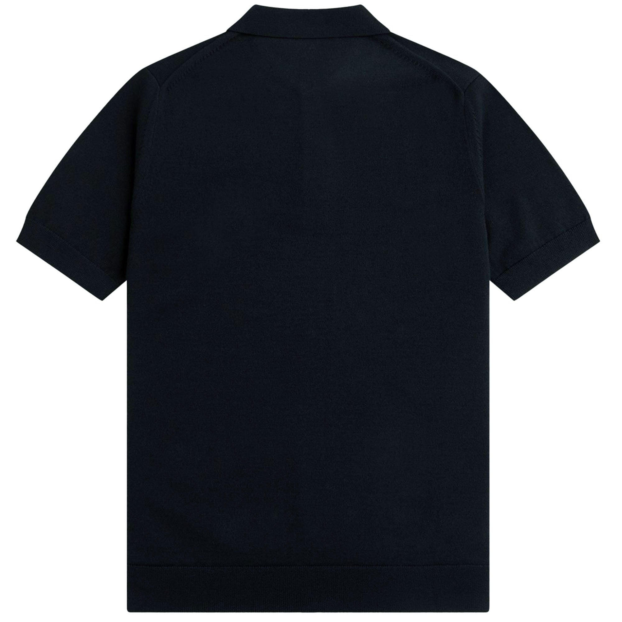 Fred Perry K7623 Classic Knitted Shirt - Navy
