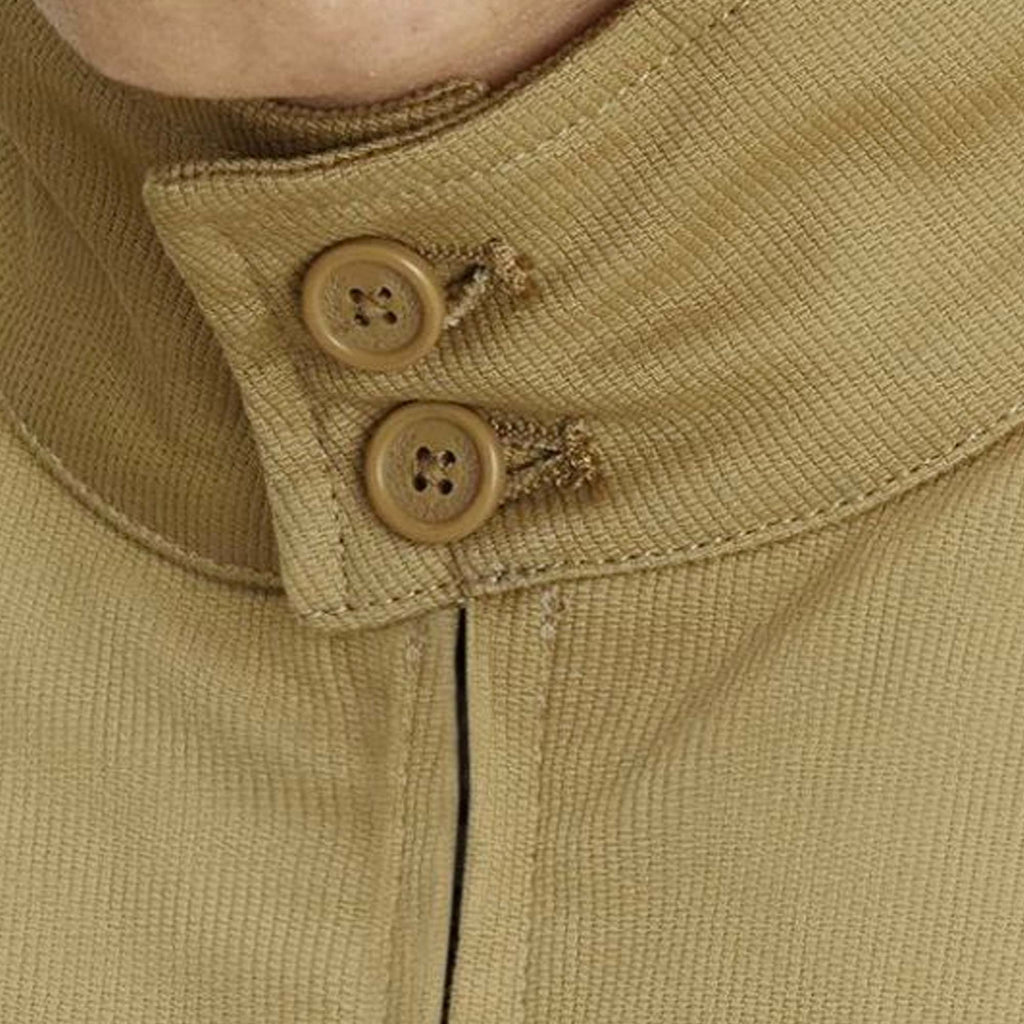 Fred Perry J7832 Corduroy Harrington Jacket - Warm Stone