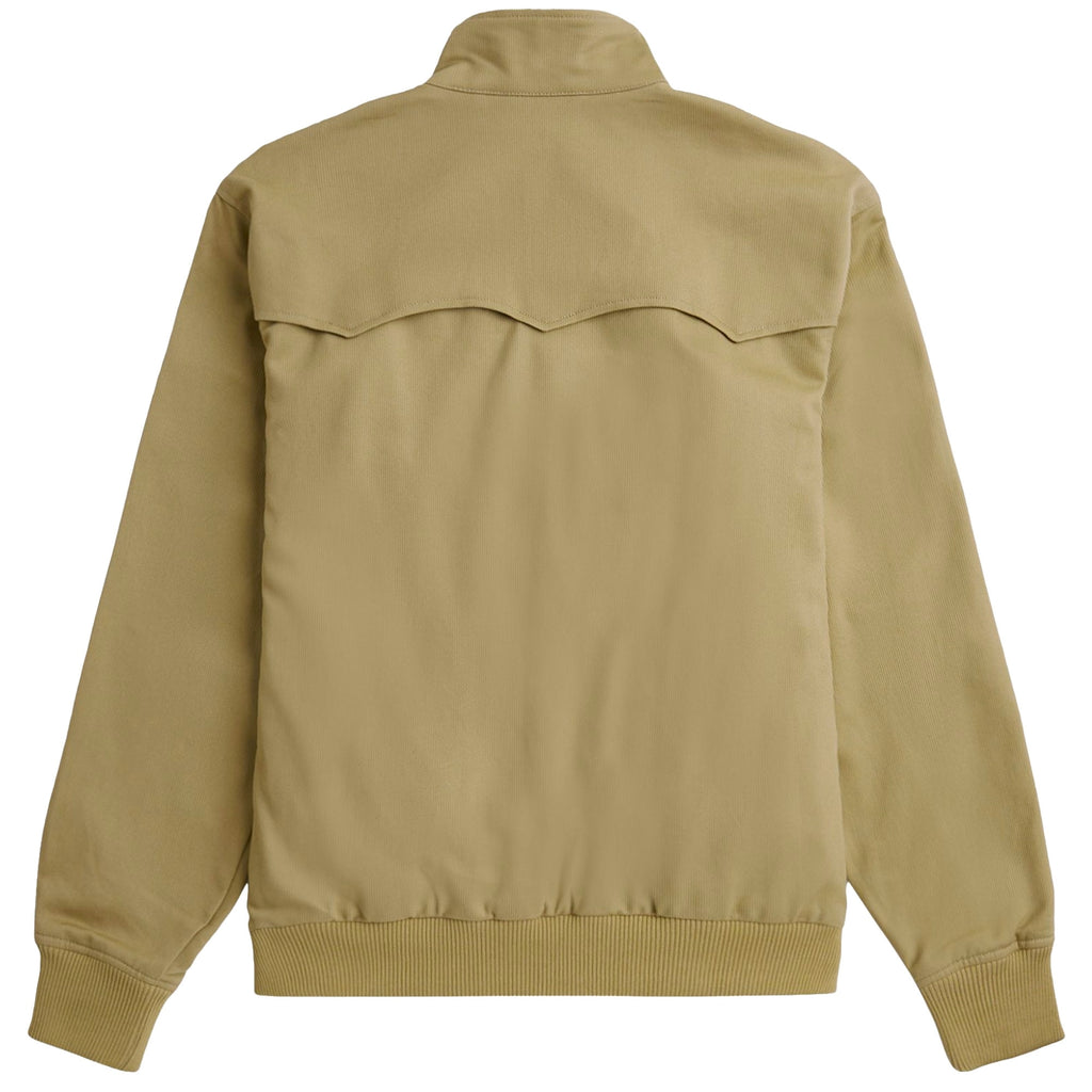 Fred Perry J7832 Corduroy Harrington Jacket - Warm Stone