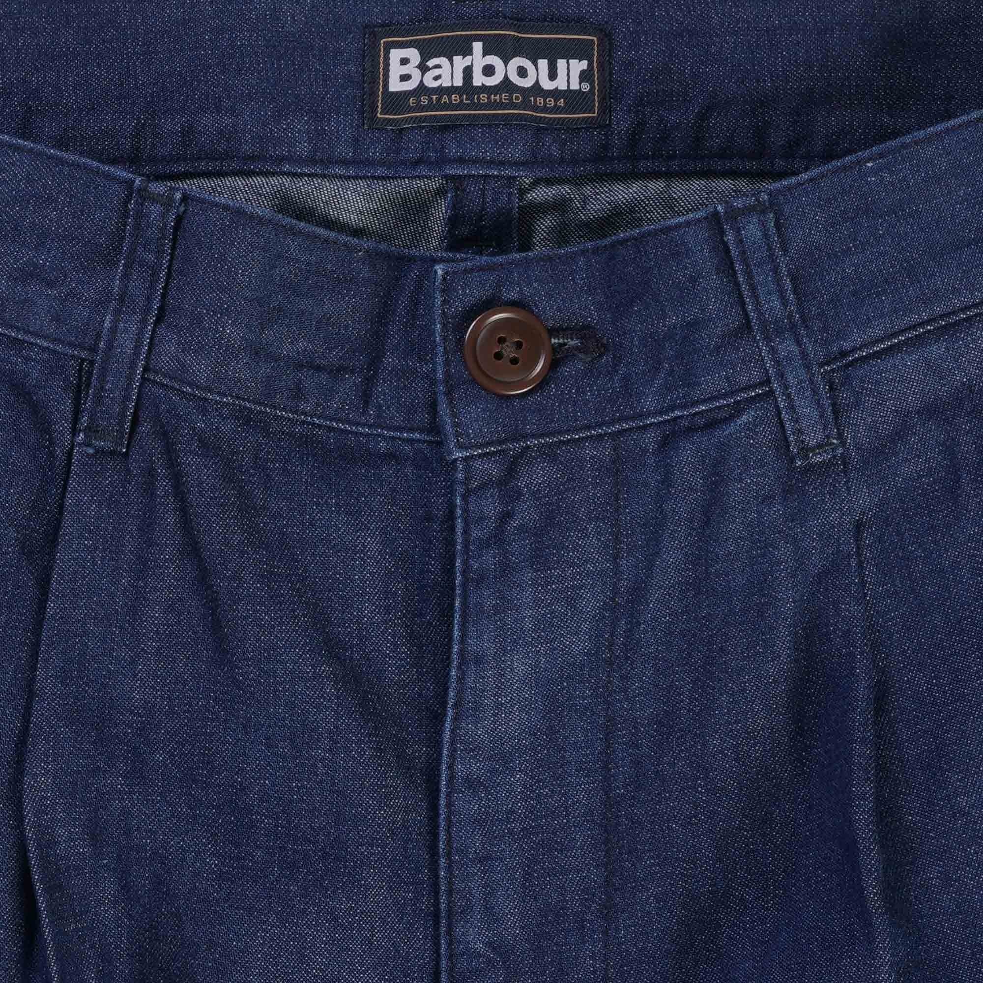 Barbour Orchard Pinnacle Denim Trousers - Indigo
