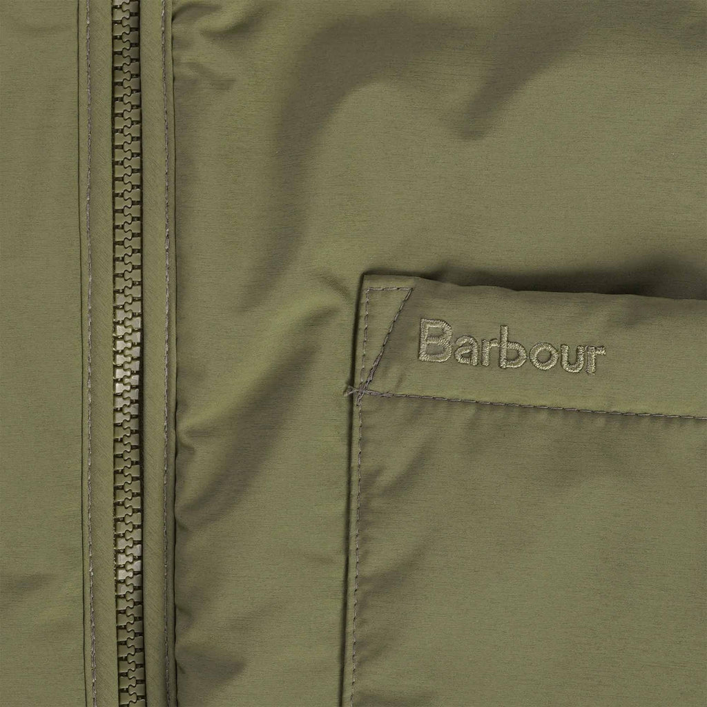 Barbour Harpen Gilet - Olive Green