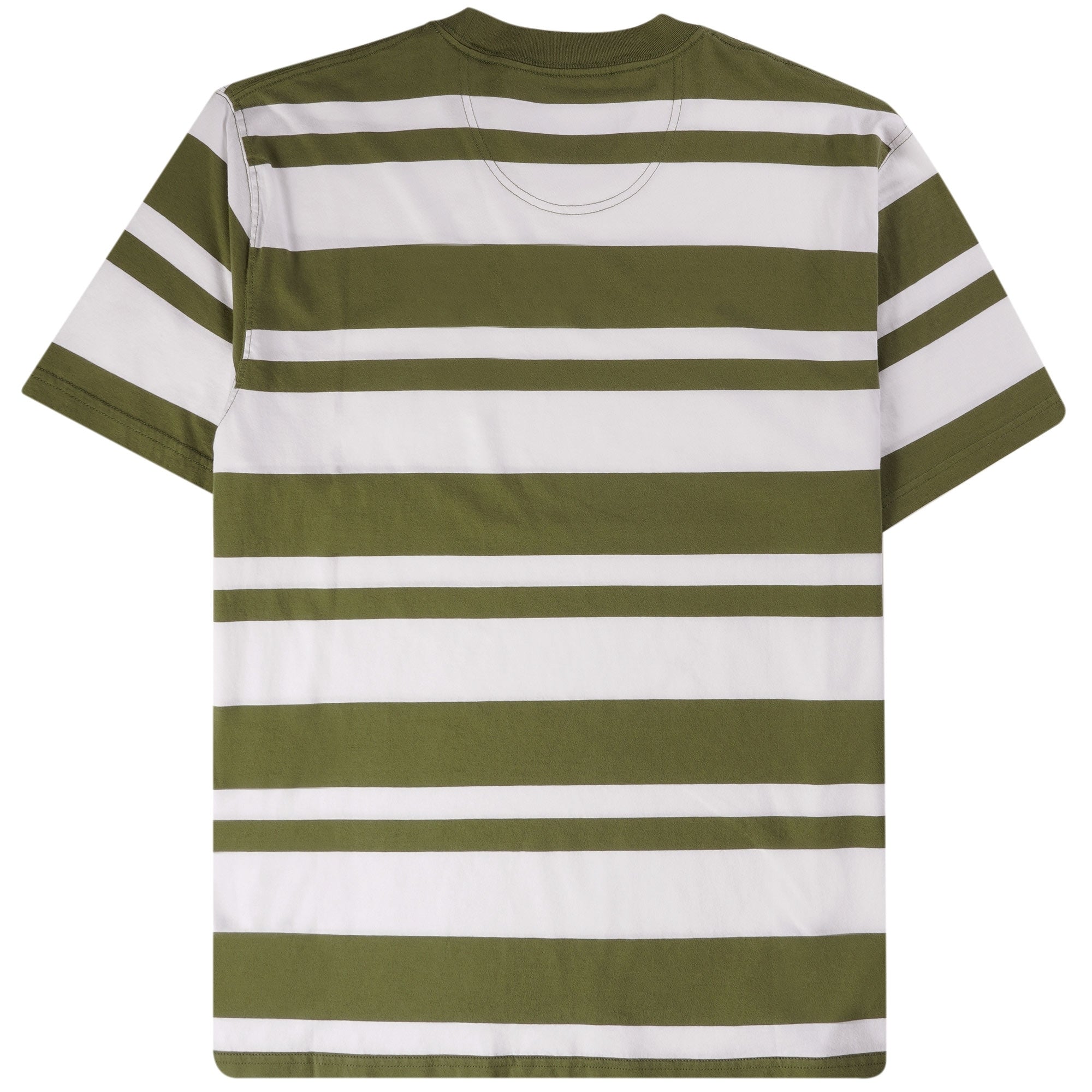 Barbour Friars Stripe T-Shirt - Olive Green