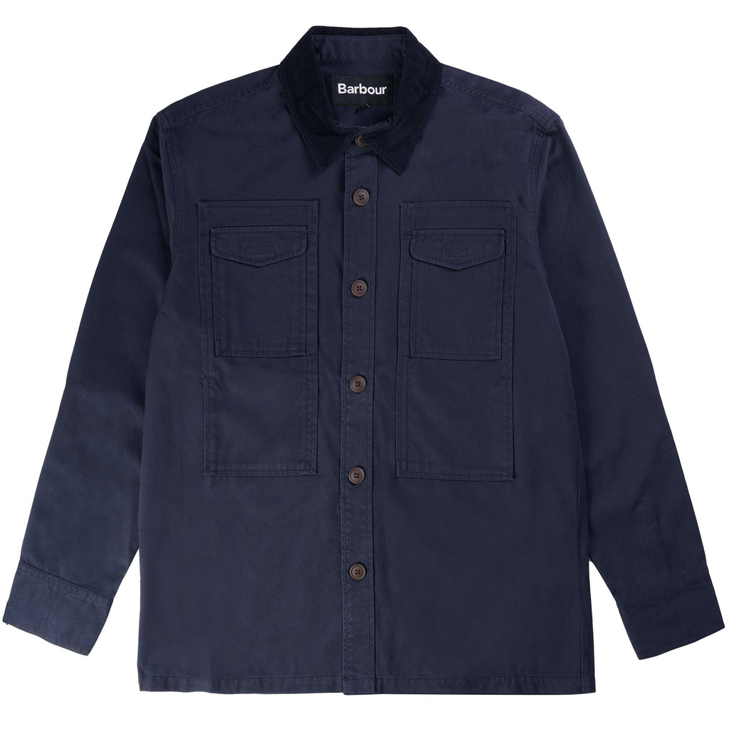 Barbour Faulkner Overshirt - Navy