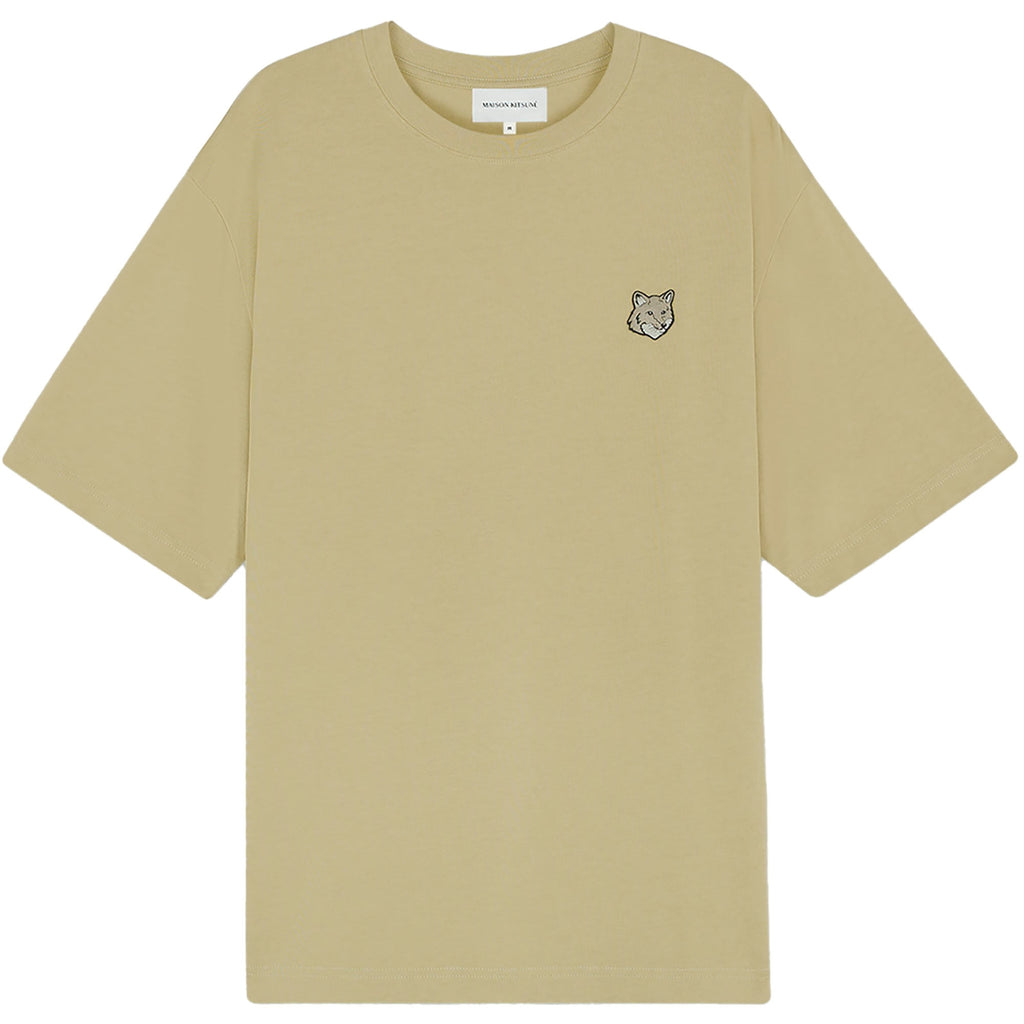 Maison Kitsune Bold Fox Head Oversized T-Shirt - Canvas