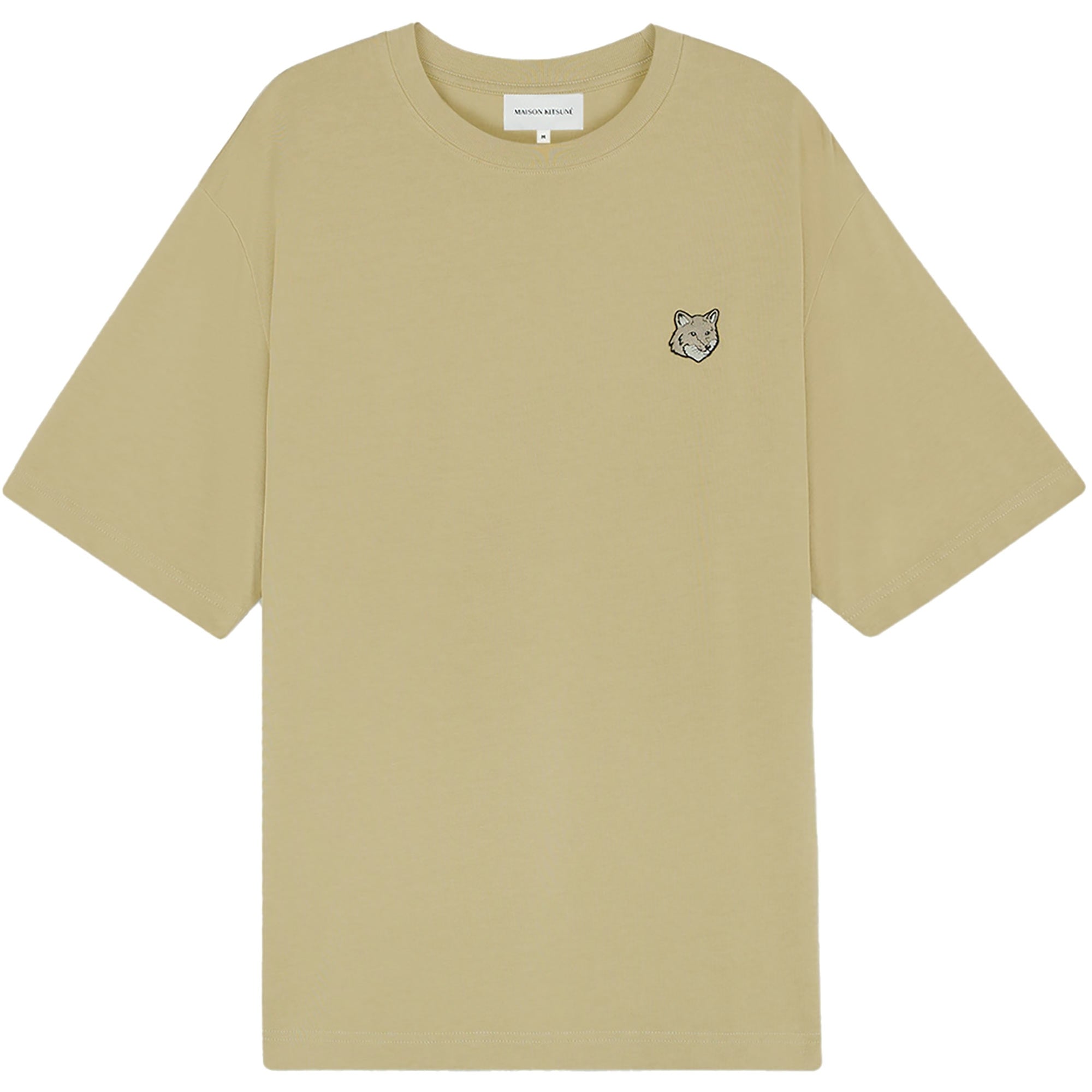Maison Kitsune Bold Fox Head Oversized T-Shirt - Canvas