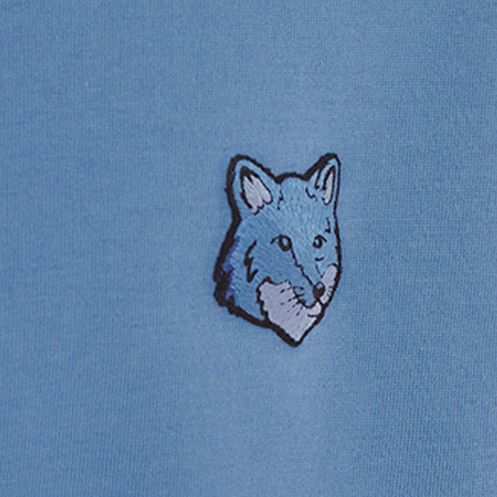 Maison Kitsune Bold Fox Head Oversized T-Shirt - Hampton Blue