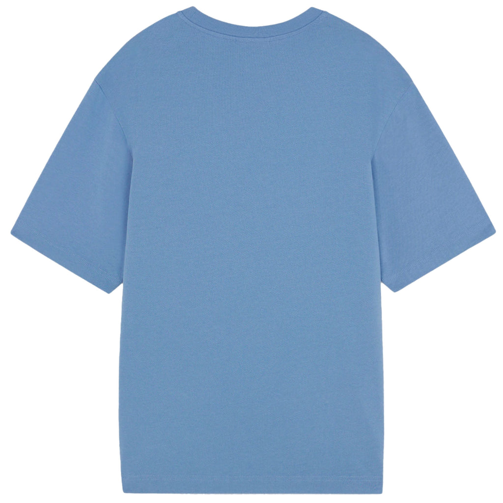 Maison Kitsune Bold Fox Head Oversized T-Shirt - Hampton Blue