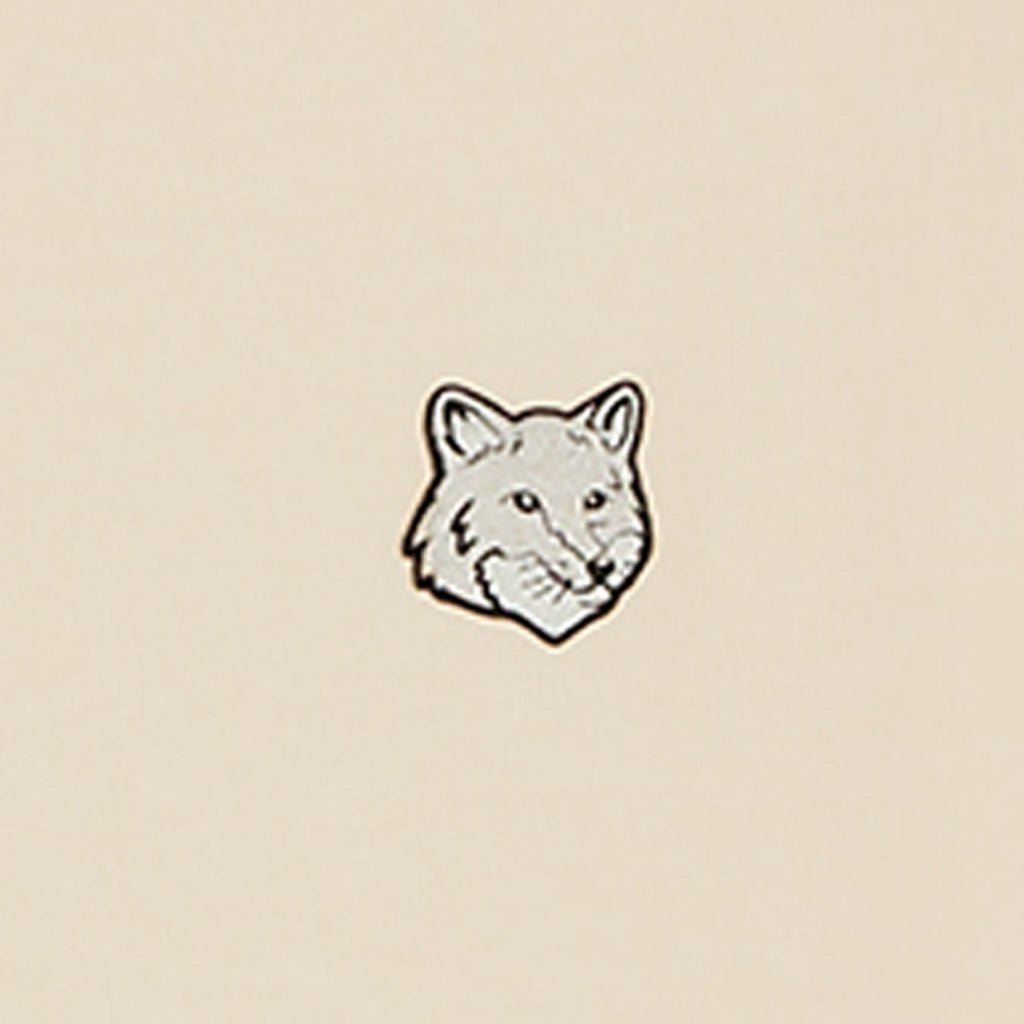 Maison Kitsune Bold Fox Head Oversized T-Shirt - Paper