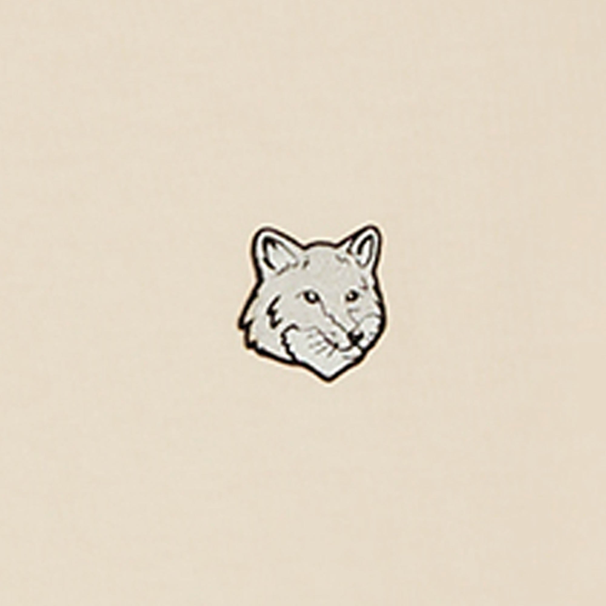 Maison Kitsune Bold Fox Head Oversized T-Shirt - Paper