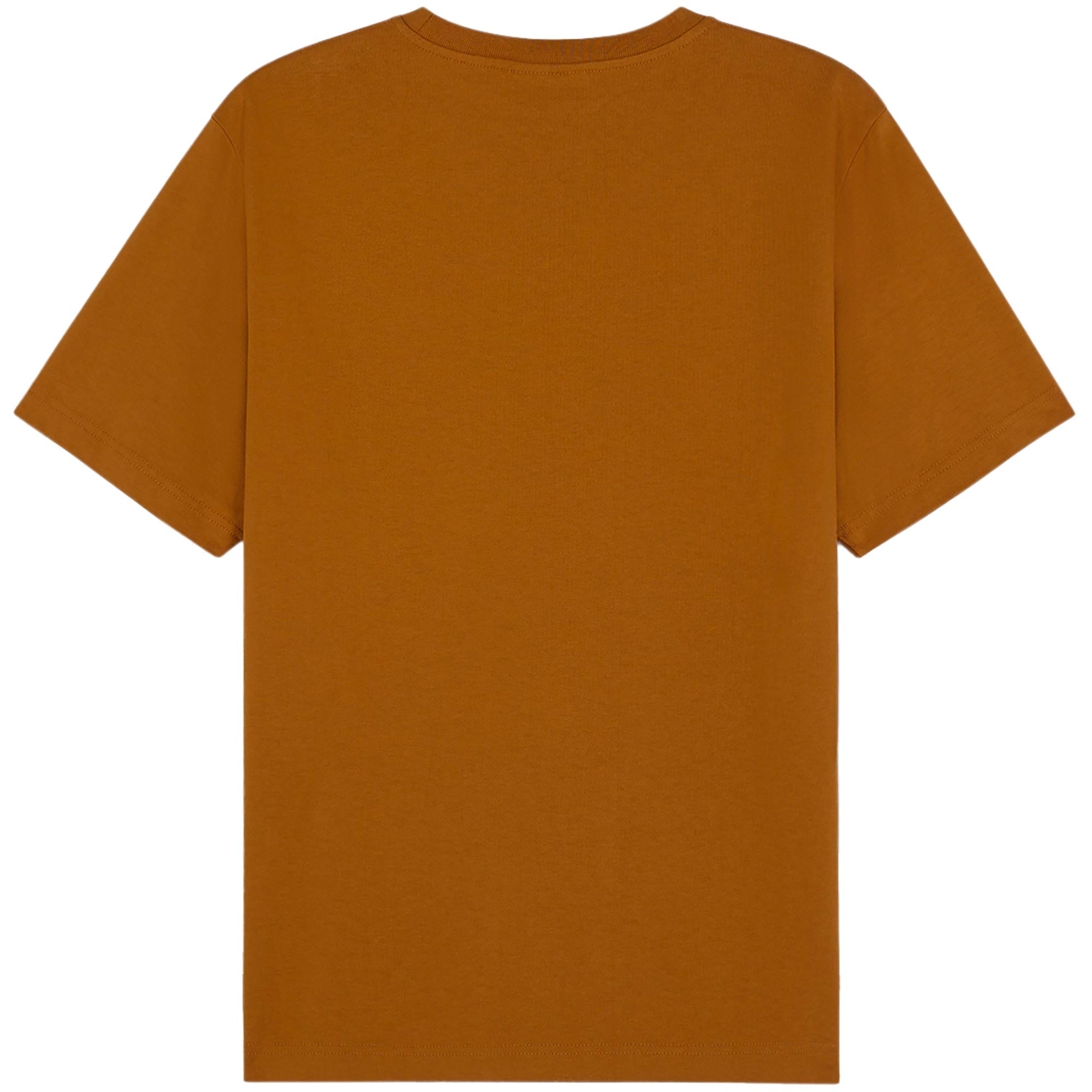 Maison Kitsune Fox Head Patch T-Shirt - Tobacco