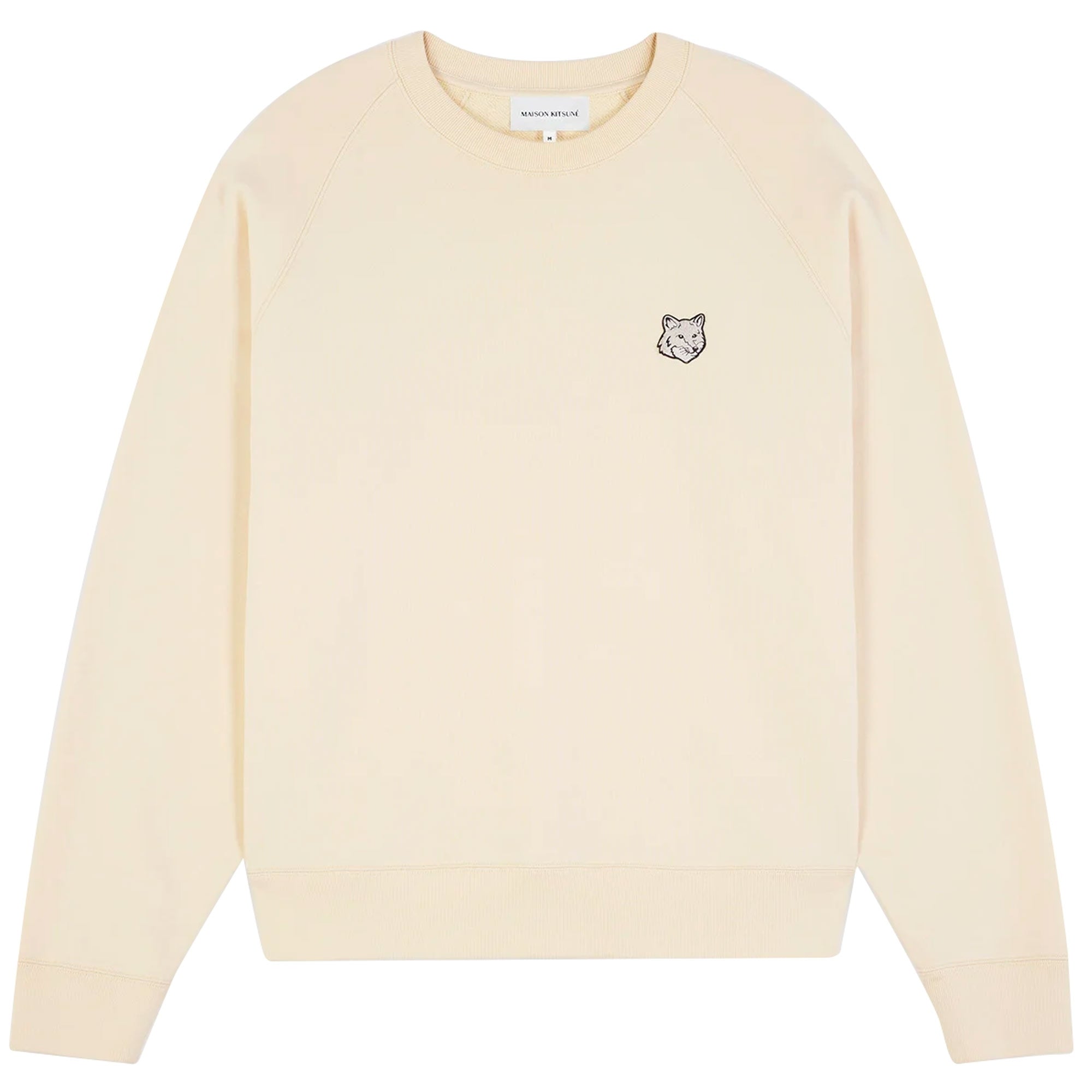 Maison Kitsune Fox Head Oversized Sweatshirt - Paper