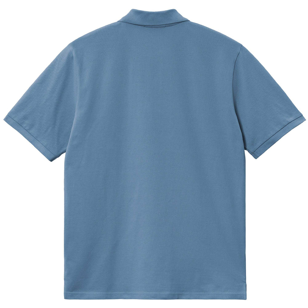 Carhartt WIP Short Sleeve Chase Pique Polo - Sorrent