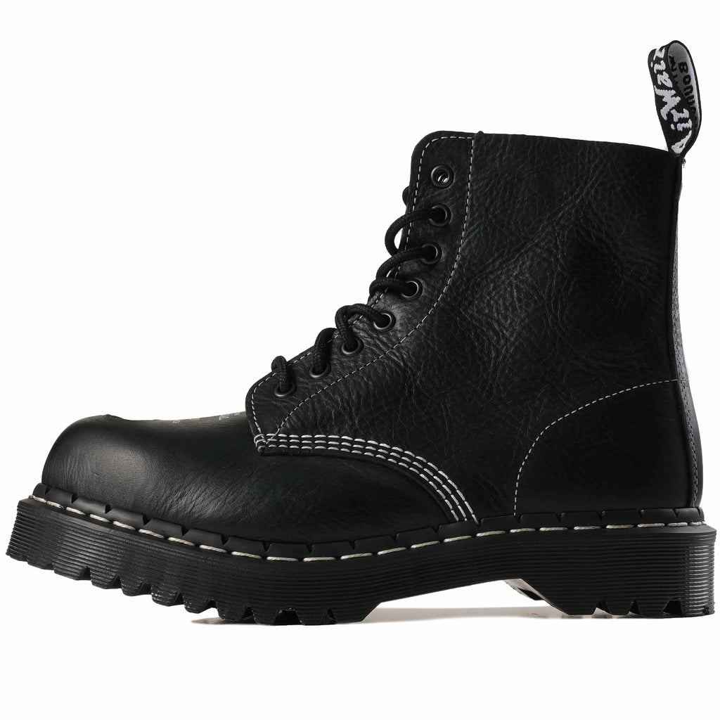 Dr. Martens 1460 Pascal Bex Steel Toe Leather Boots - Black