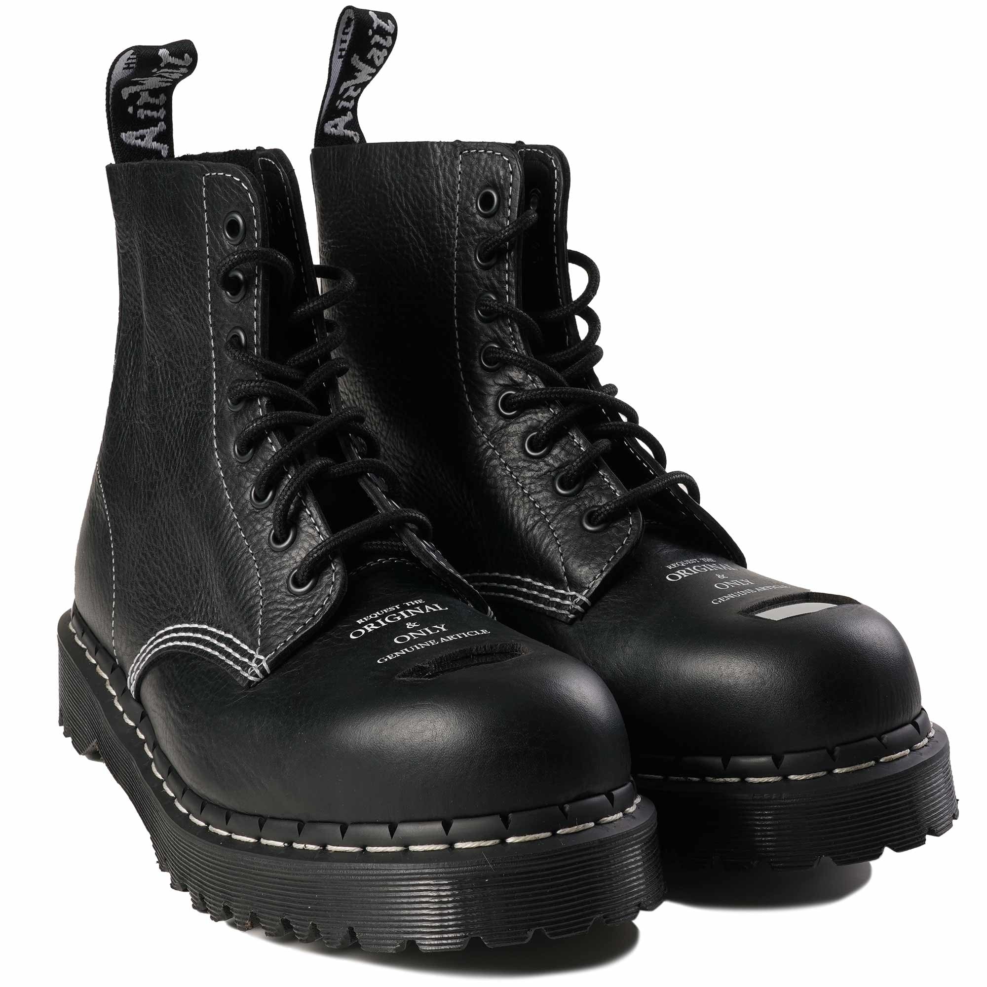 Dr. Martens 1460 Pascal Bex Steel Toe Leather Boots - Black