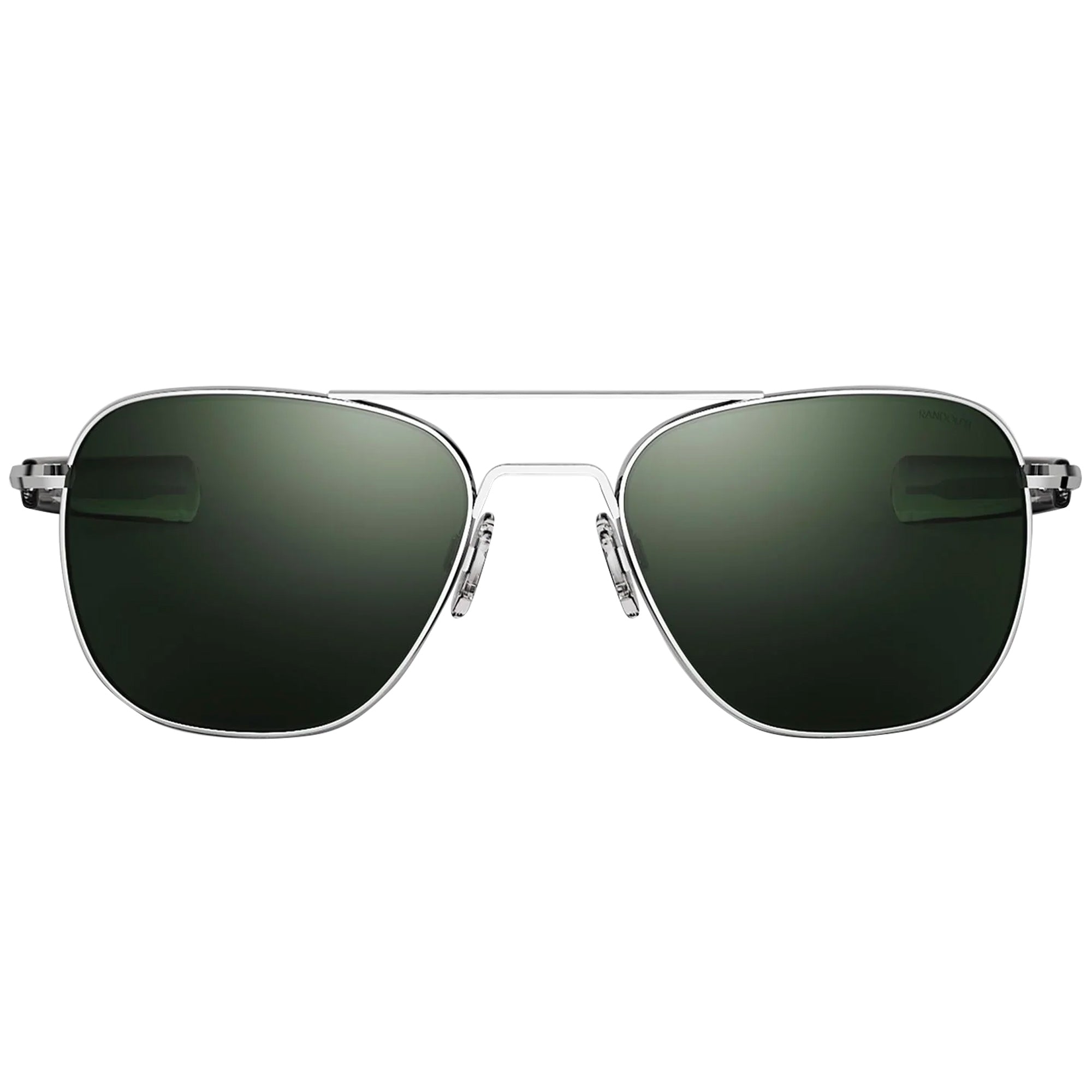 Randolph Sunglasses Aviator 55mm - Bright Chrome