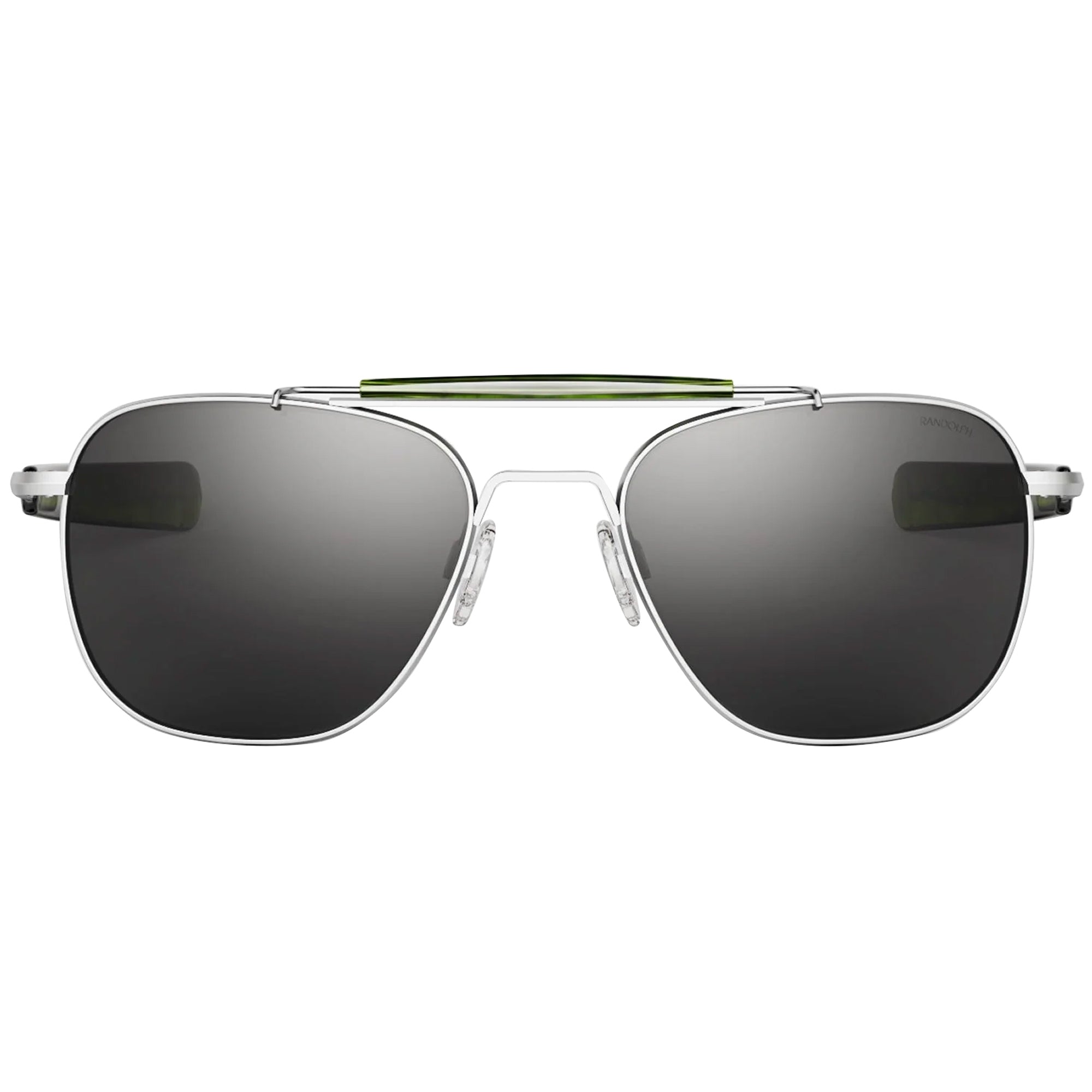 Randolph Sunglasses Aviator II 55mm - Matt Chrome