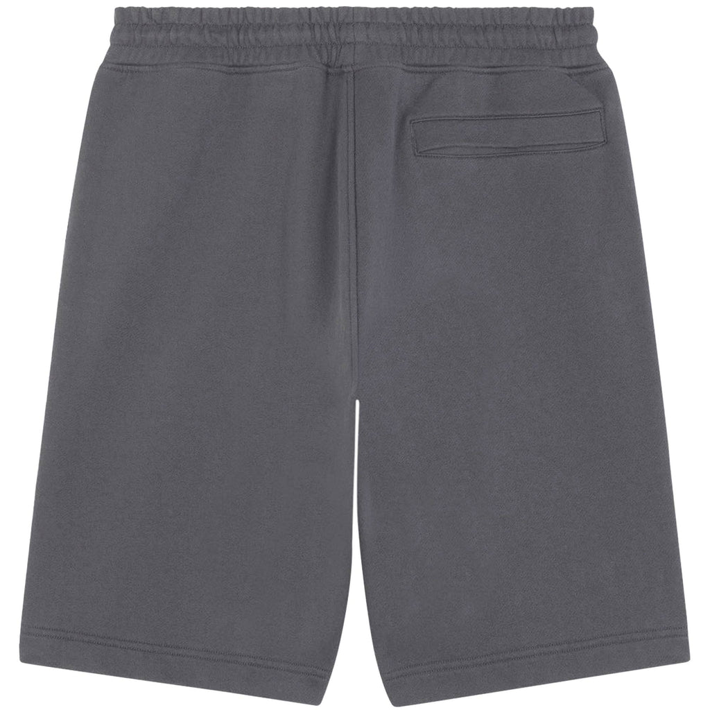 Maison Kitsune Bold Fox Head Patch Oversized Jogger Shorts - Dark Grey