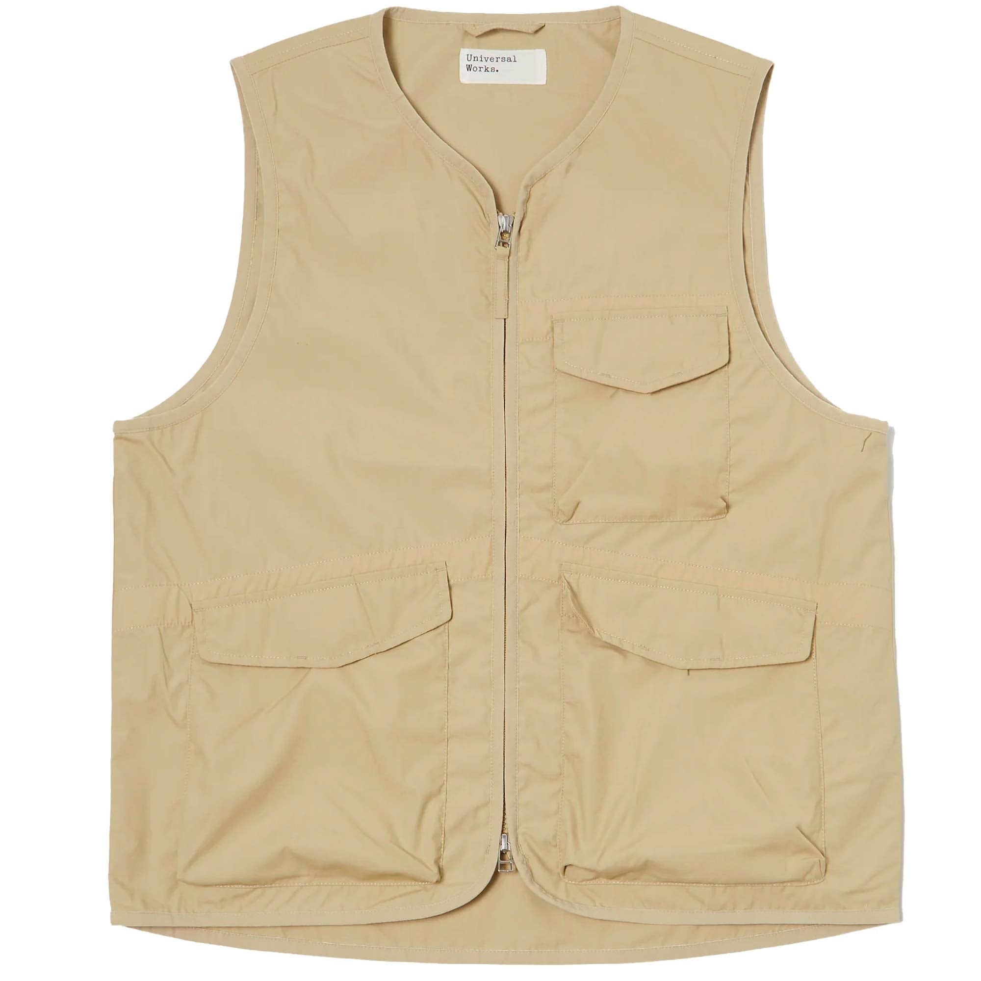 Universal Works Parachute Liner Gilet - Sand