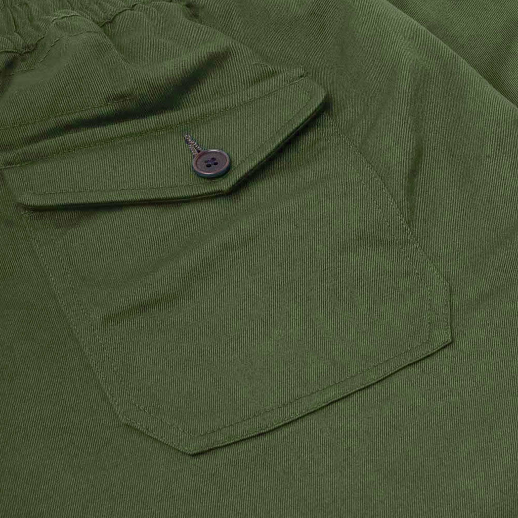 Universal Works Beach Shorts - Light Olive