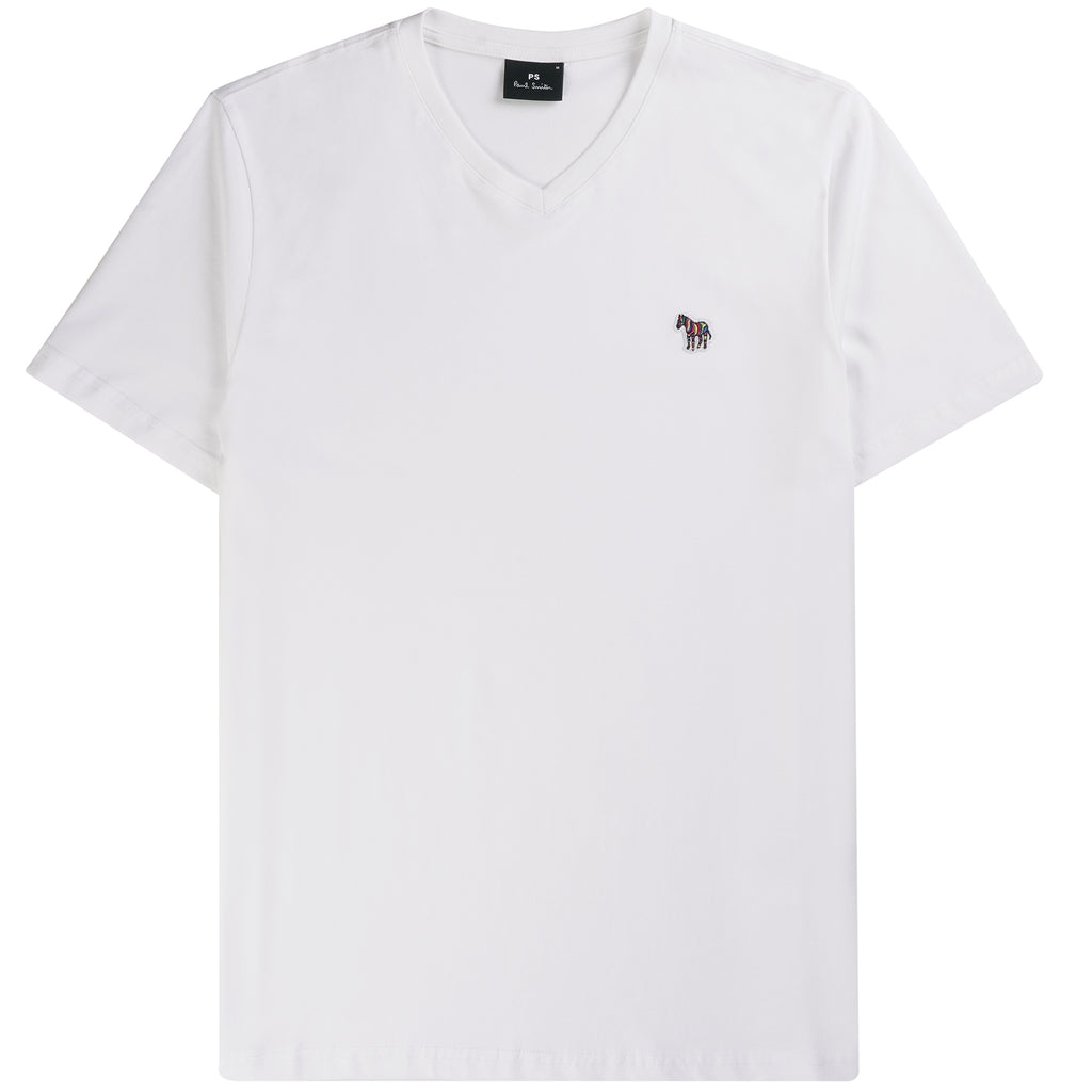 Paul Smith V Neck T-Shirt - White