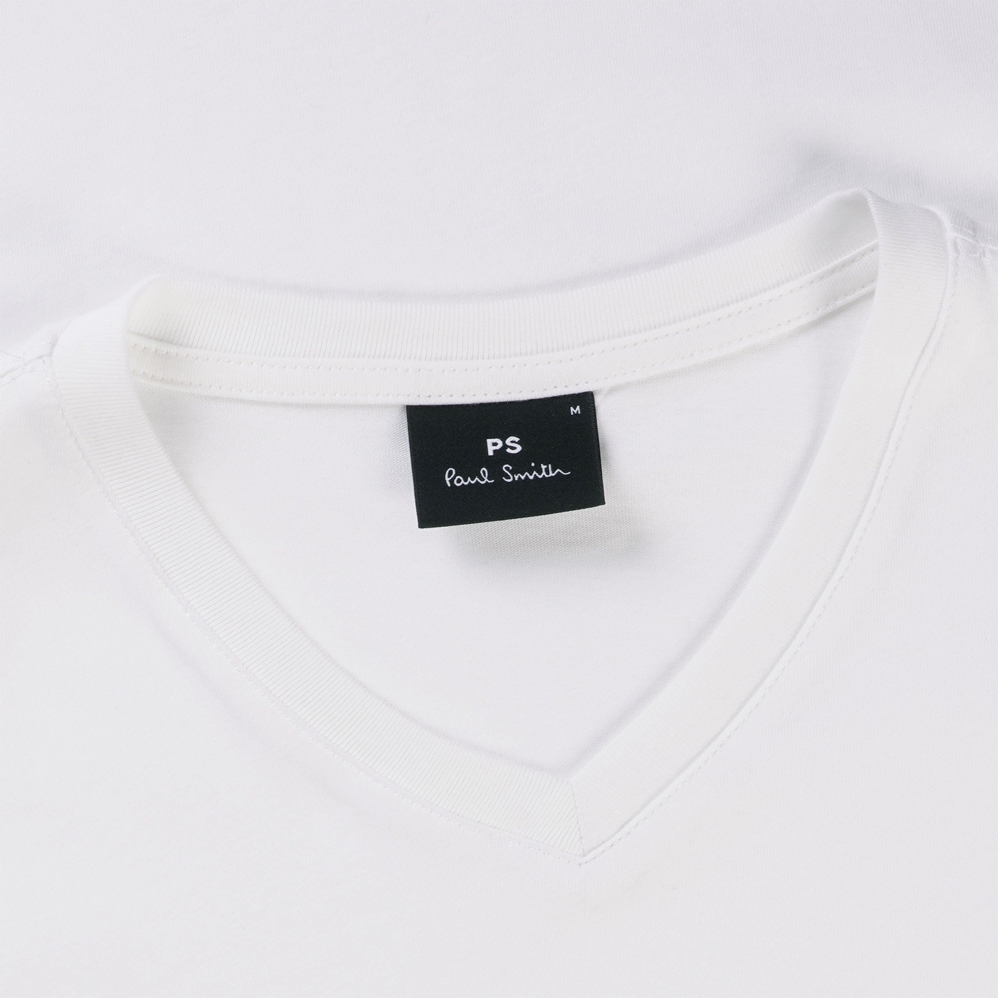 Paul Smith V Neck T-Shirt - White