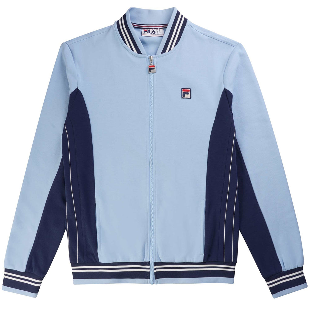 Settanta Baseball Track Jacket - Blue Bell