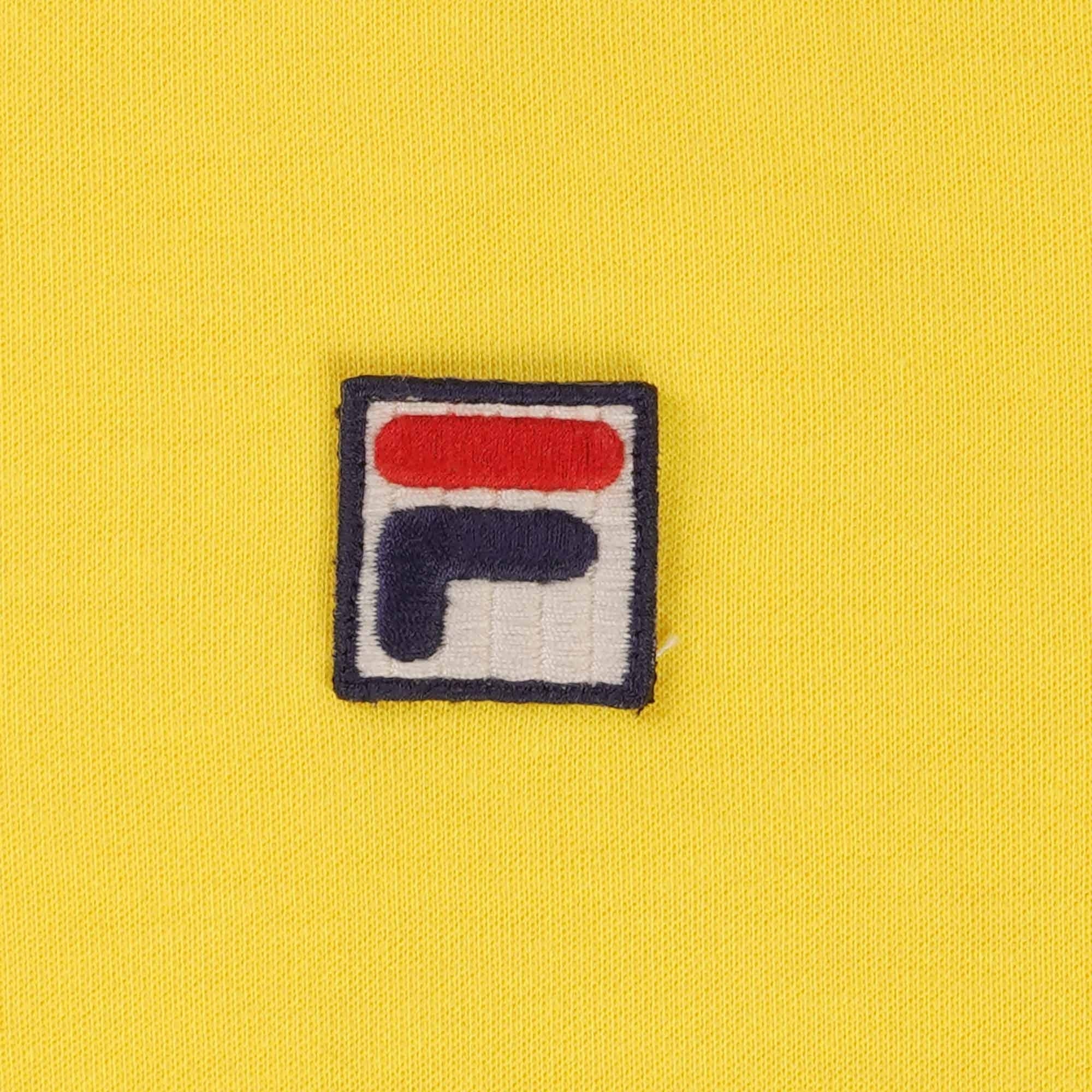 Fila Vintage Settanta Baseball Track Jacket - Hi Vis Yellow