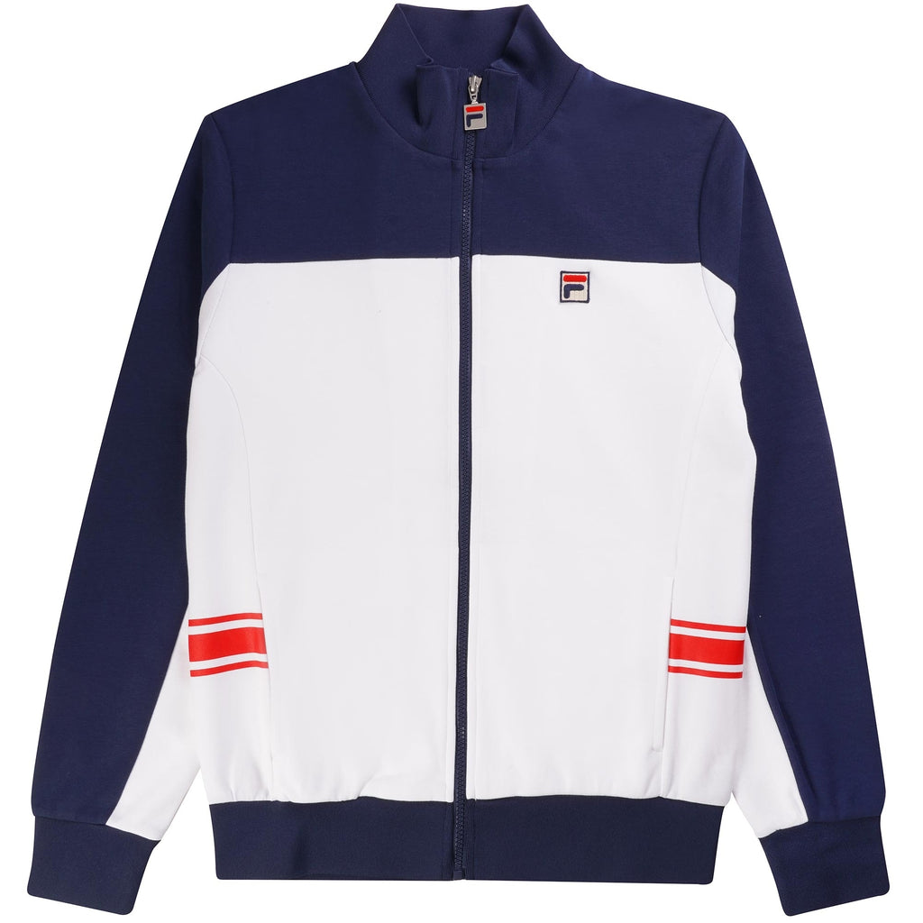 Fila Vintage Gavin Track Jacket - White