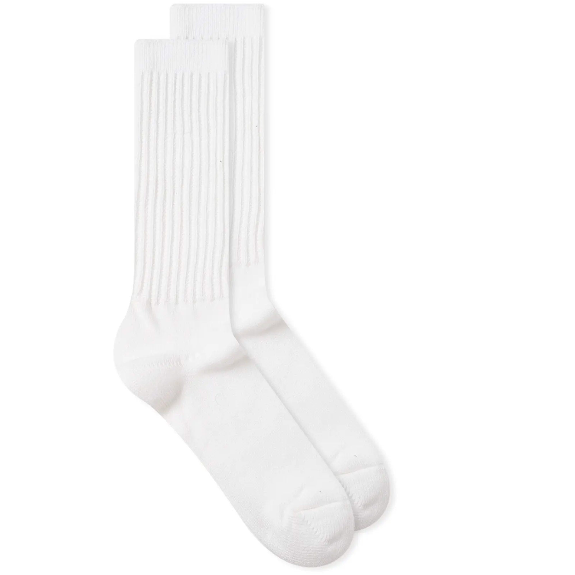 Anonymous Ism Tack Rib Crew Socks - Ivory