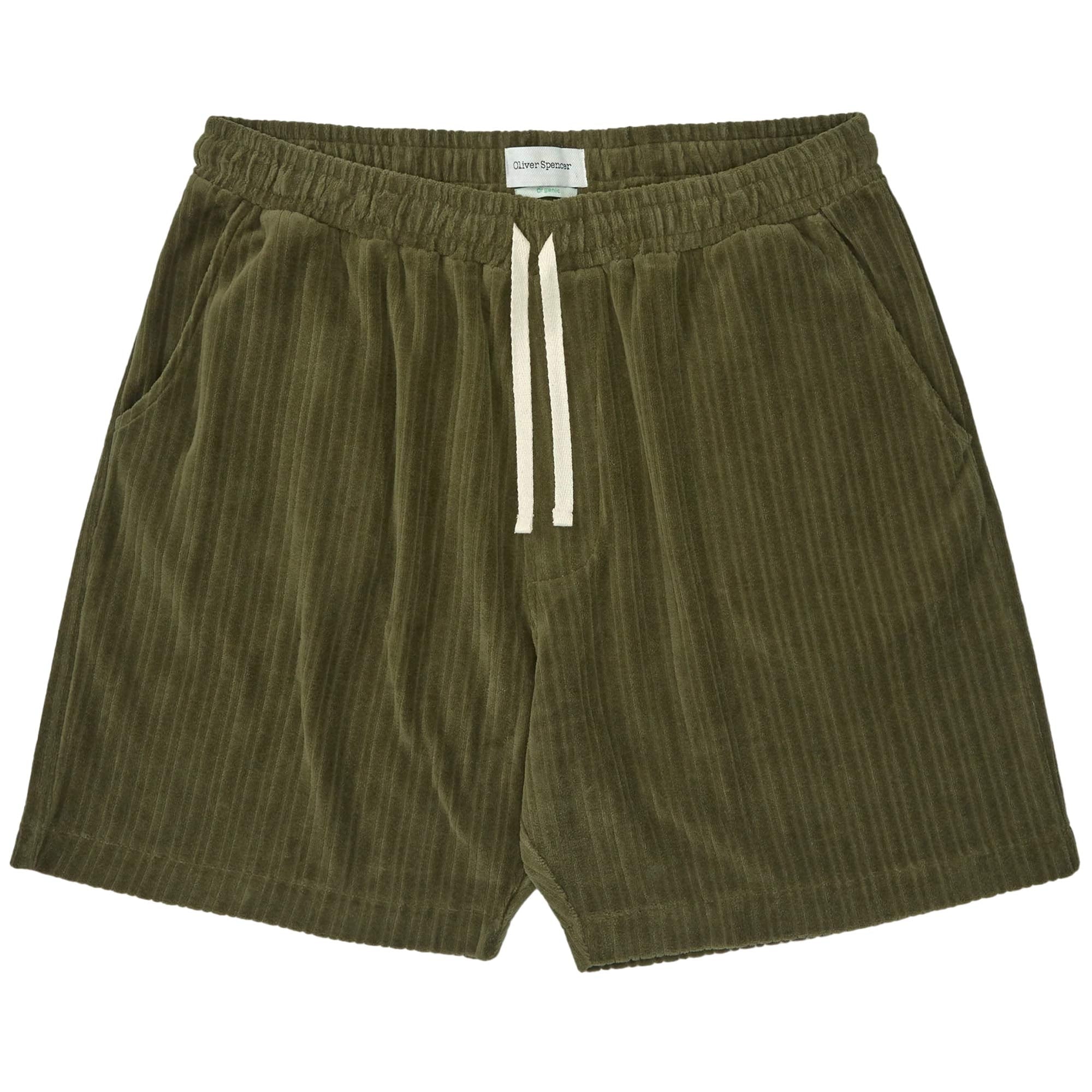 Oliver Spencer Weston Jersey Shorts - Willow Green