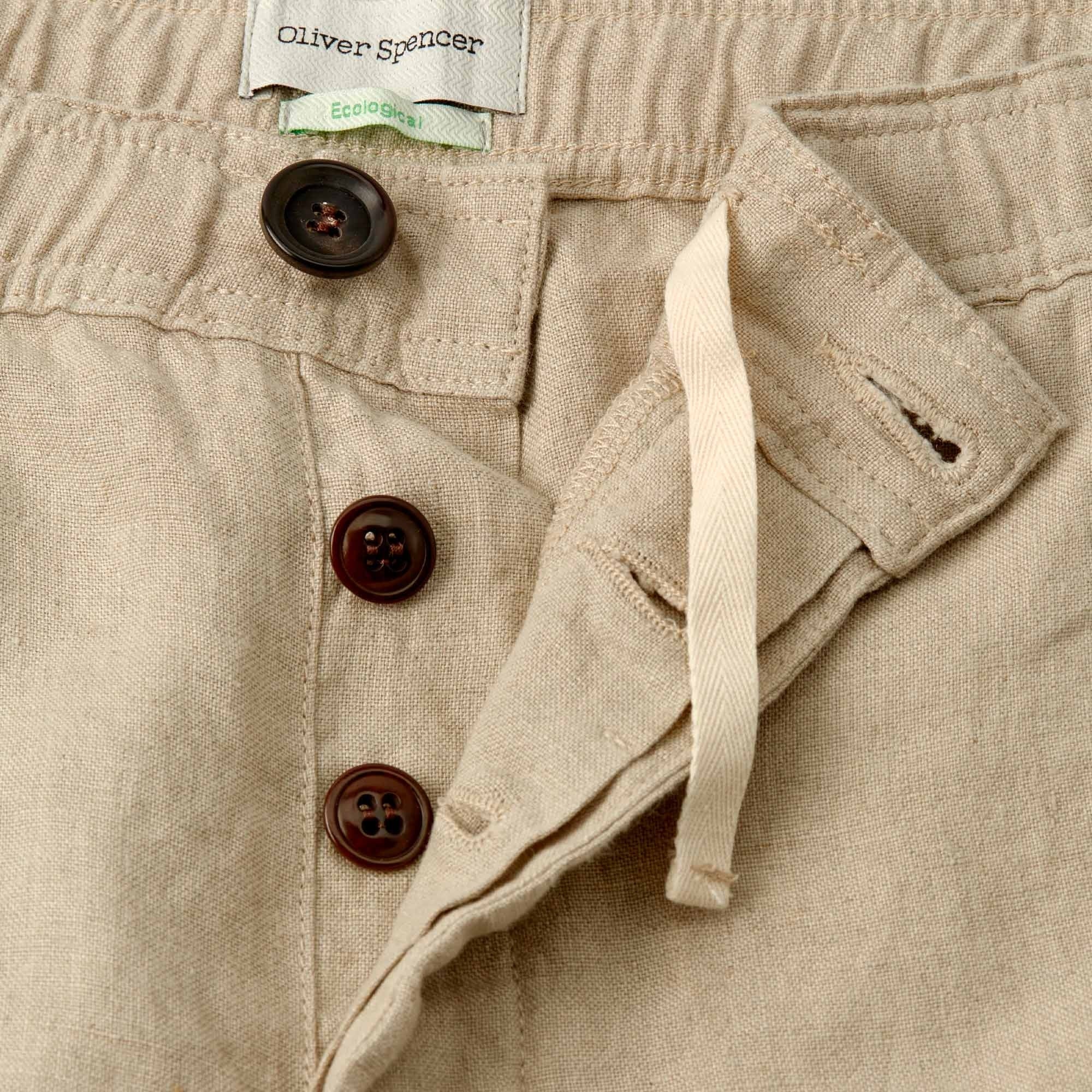 Oliver Spencer Osborne Drawstring Shorts - Sand