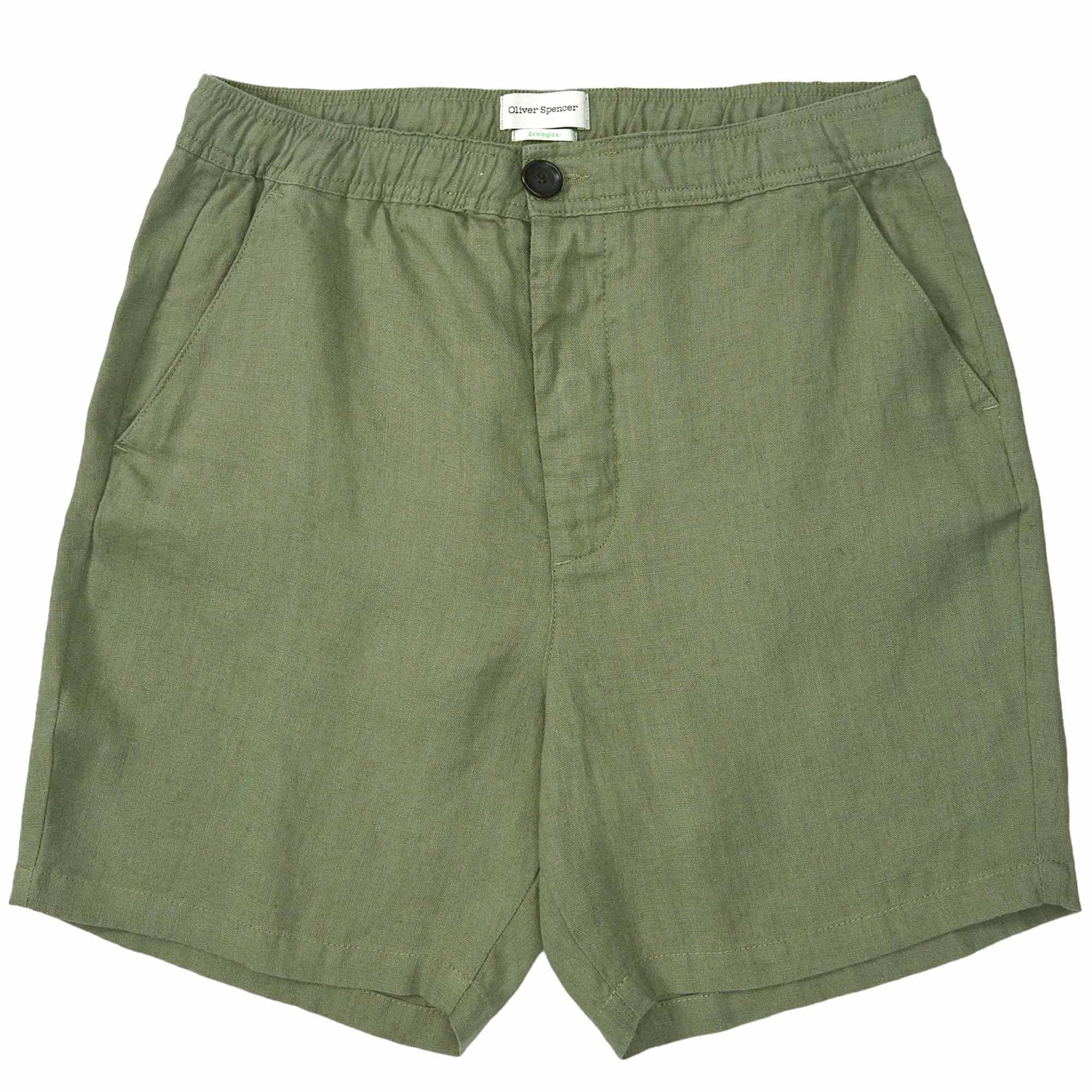 Oliver Spencer Osborne Drawstring Shorts - Coney Green