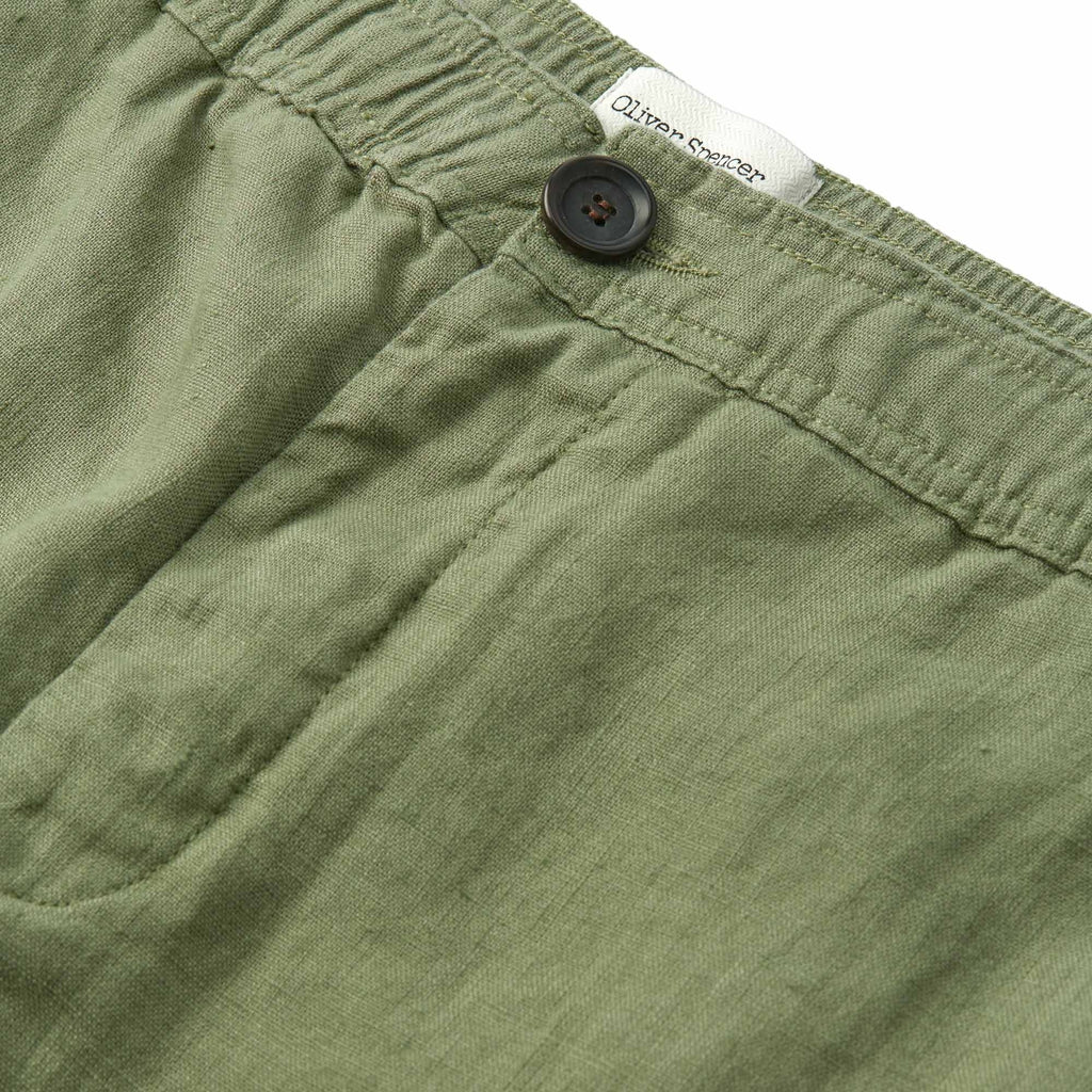 Oliver Spencer Osborne Drawstring Shorts - Coney Green