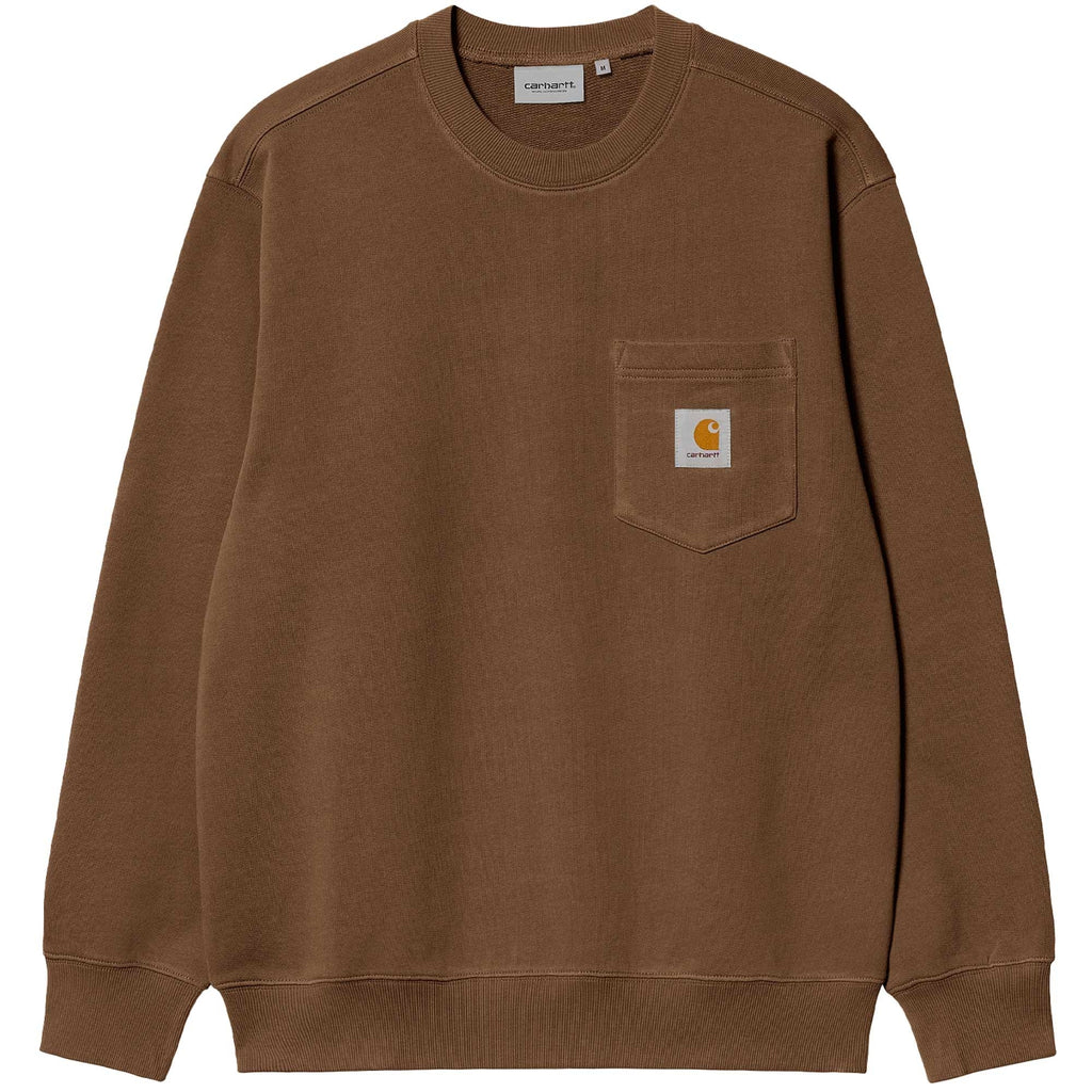 Carhartt WIP Pocket Sweatshirt - Lumber