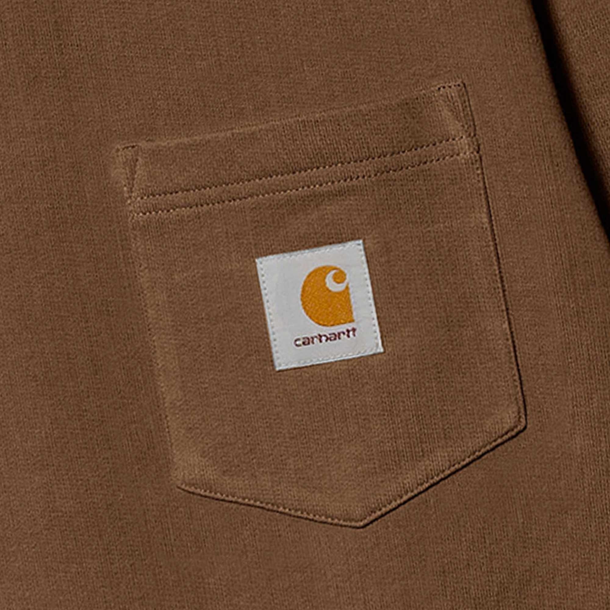 Carhartt WIP Pocket Sweatshirt - Lumber