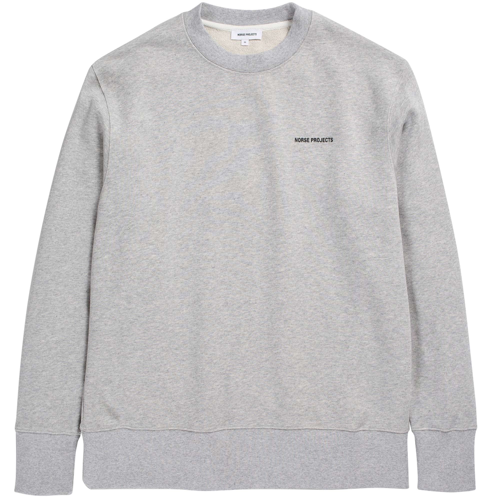 Norse Projects Arne Logo Sweatshirt - Light Grey